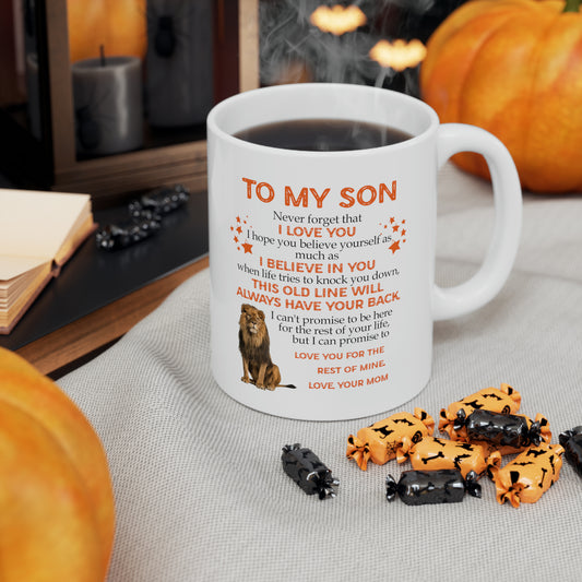 To My Son | Ceramic Mug, 11oz