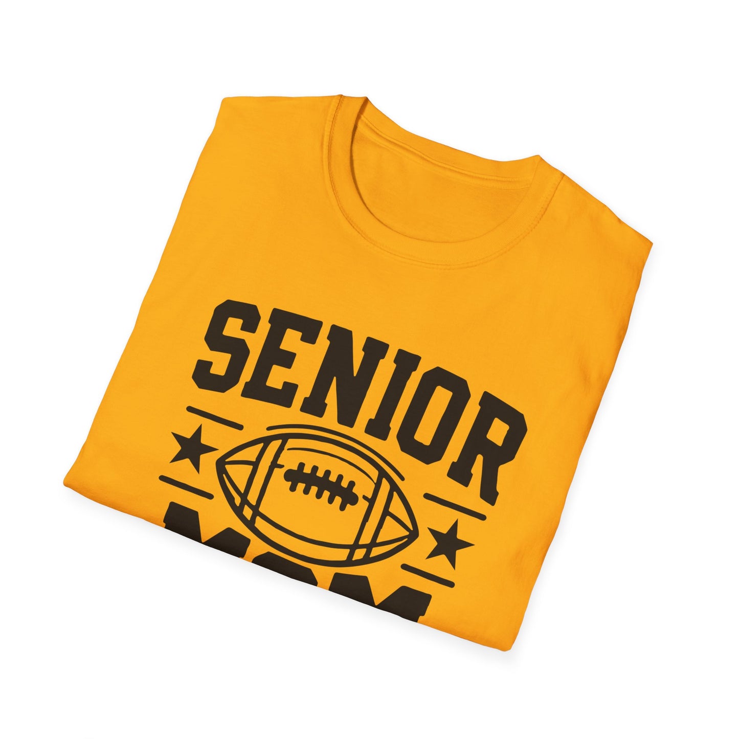 Senior Football Mom | Unisex Softstyle T-Shirt