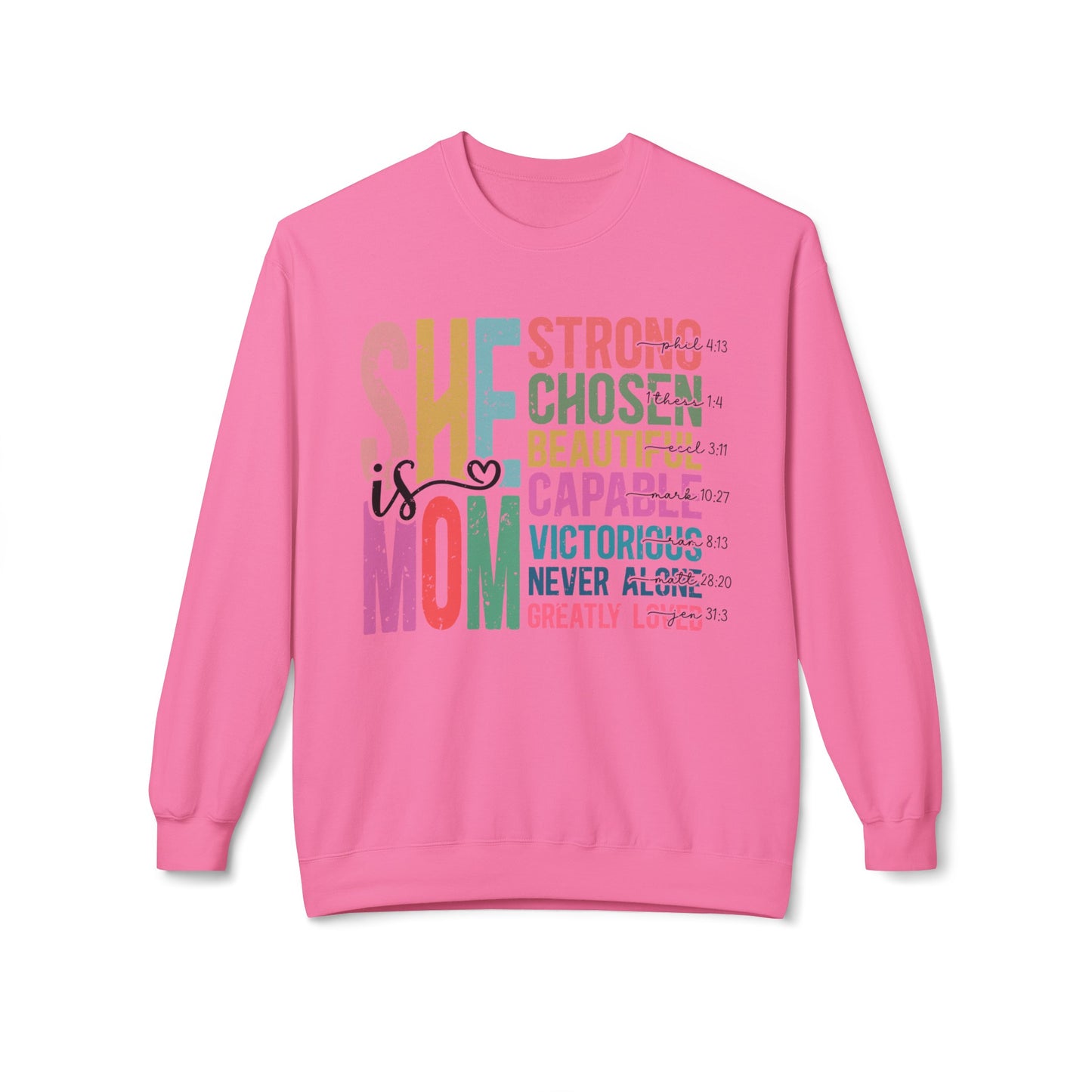 She is MOM | Crewneck Sweatshirt