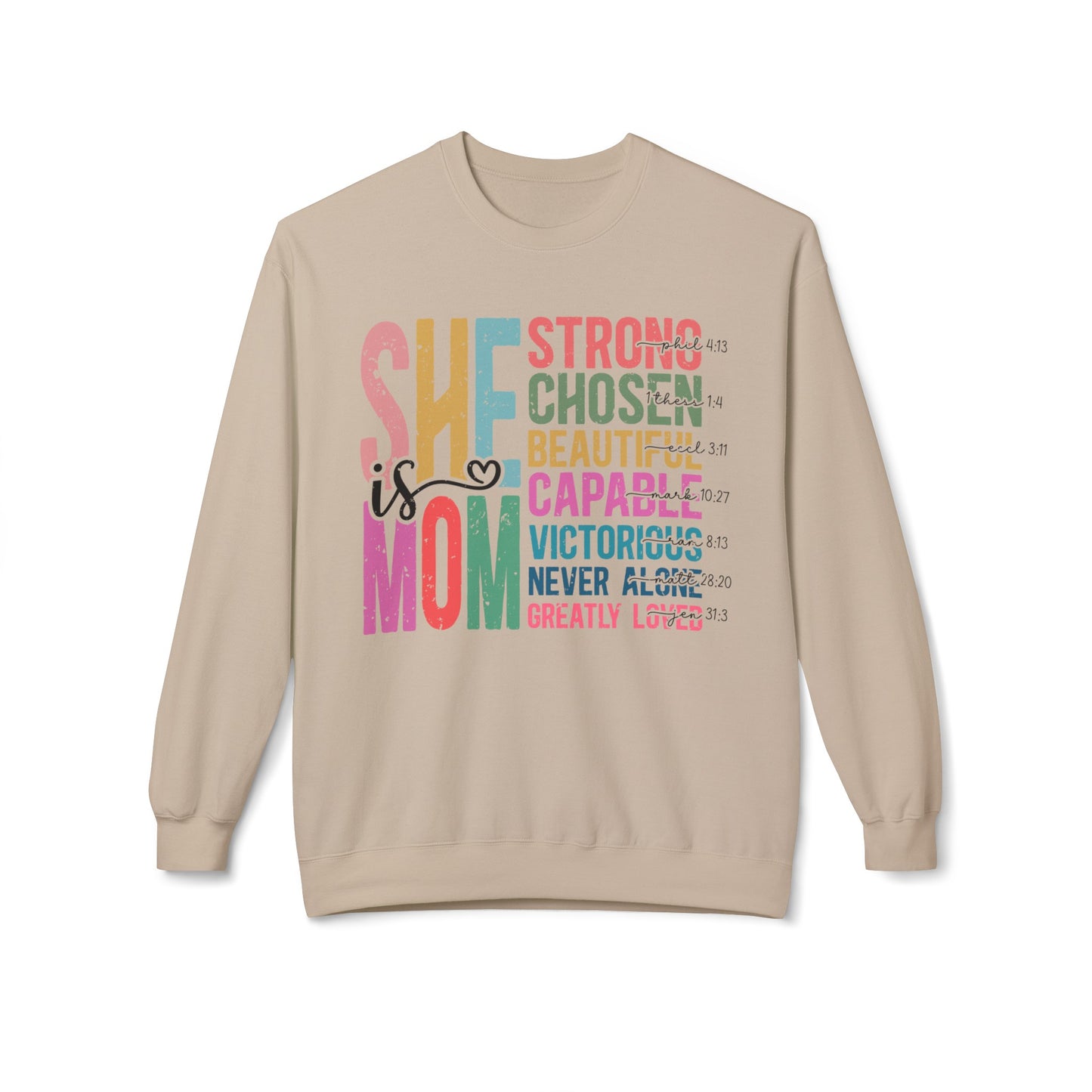 She is MOM | Crewneck Sweatshirt