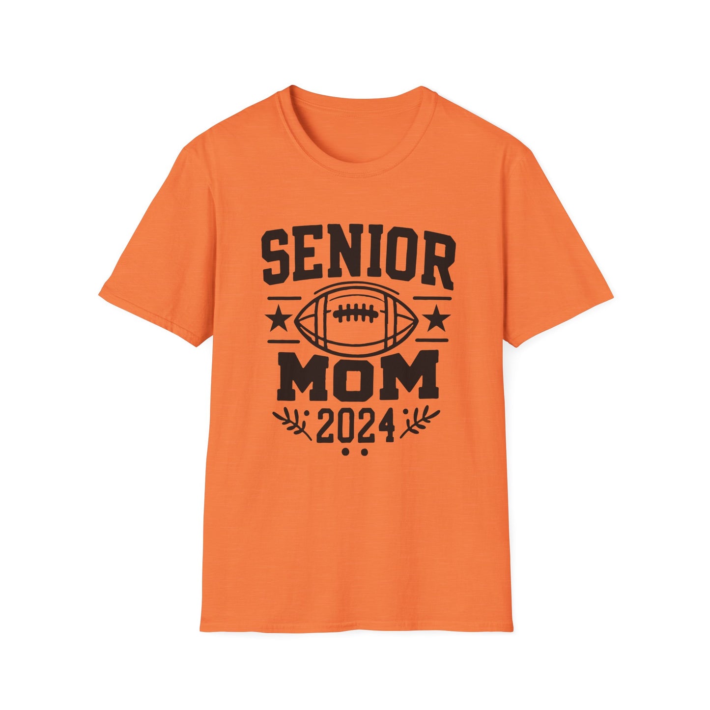 Senior Football Mom | Unisex Softstyle T-Shirt