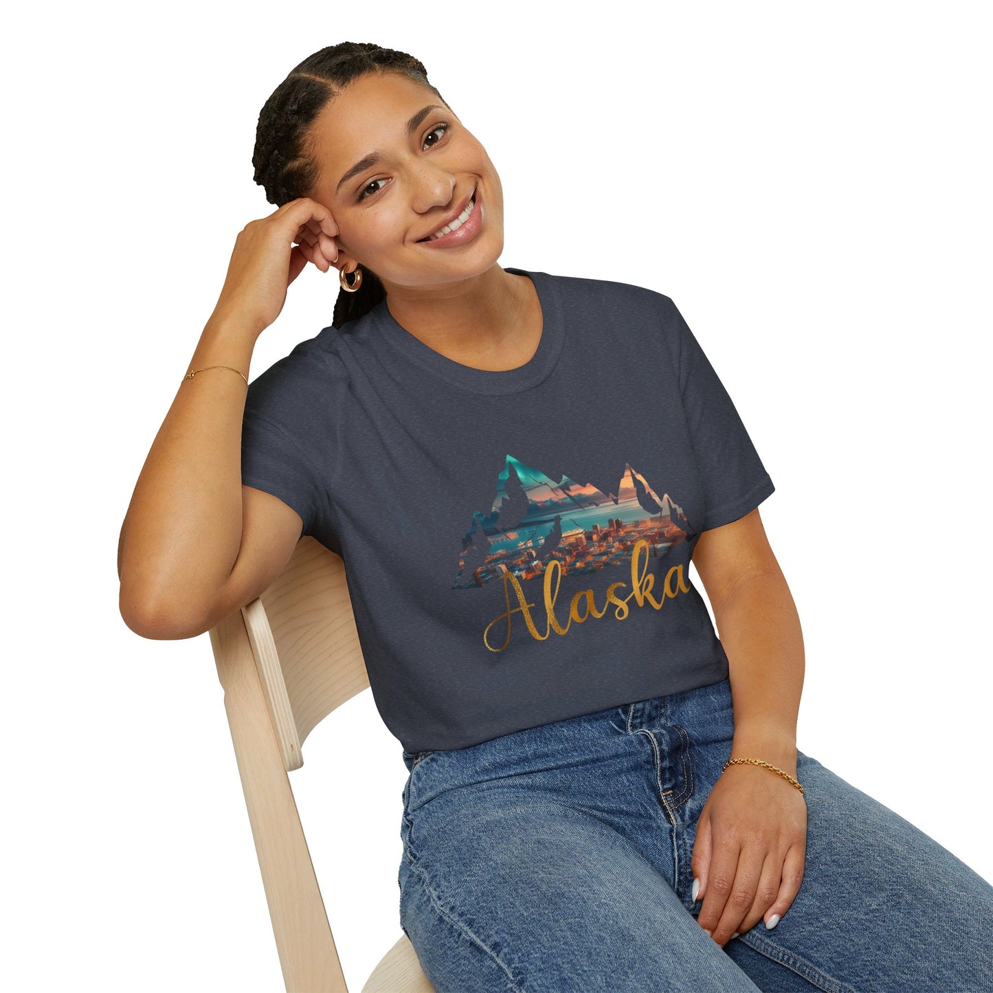 Alaska Light | Unisex Softstyle T-Shirt