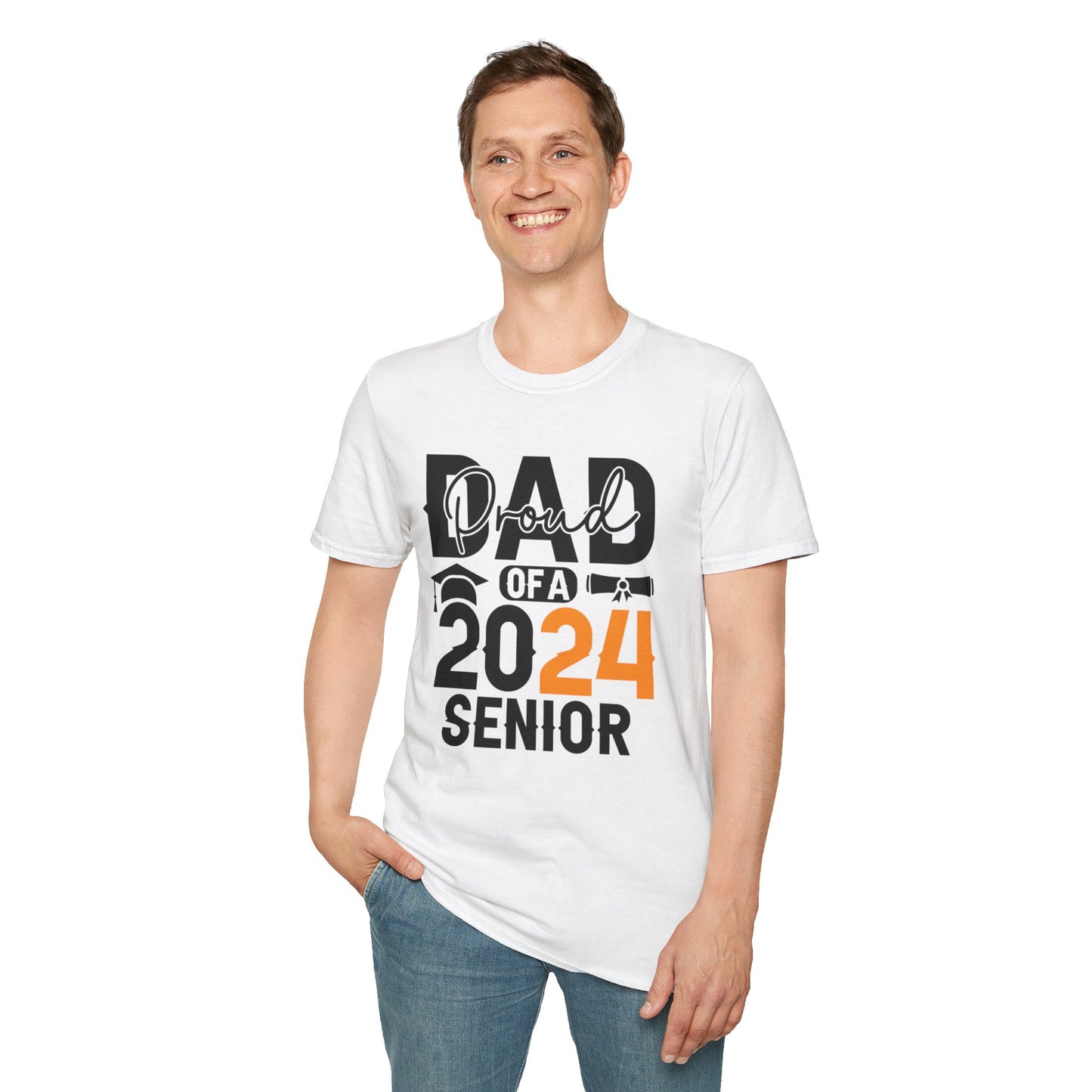 Proud Dad 2024 | Unisex Softstyle T-Shirt