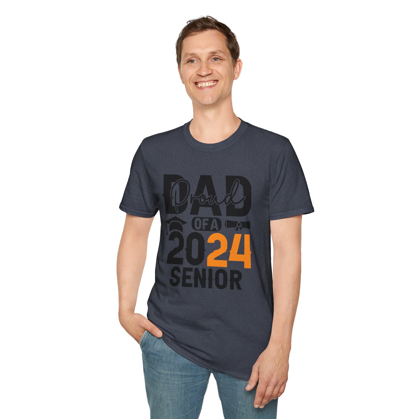 Proud Dad 2024 | Unisex Softstyle T-Shirt