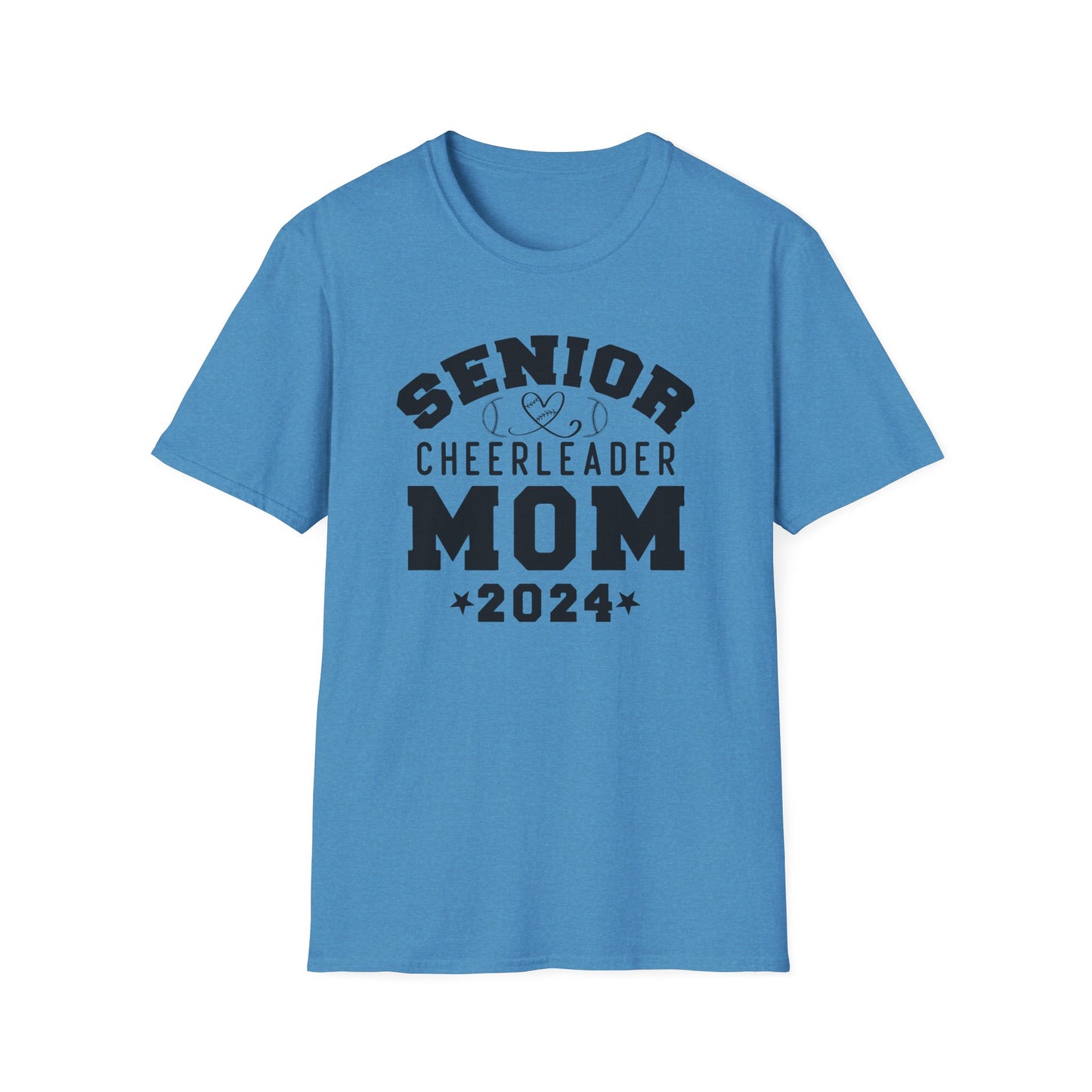 Senior Cheerleader Mom | Unisex Softstyle T-Shirt