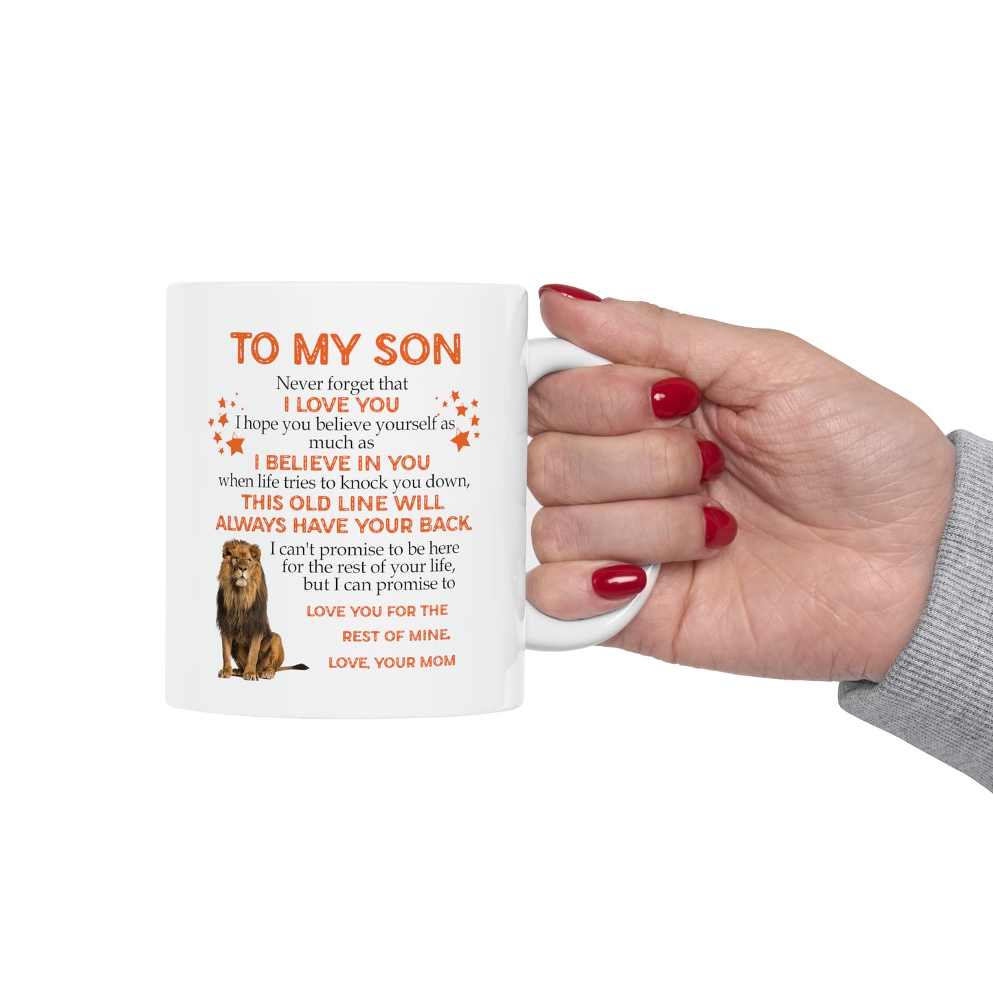 To My Son | Ceramic Mug, 11oz