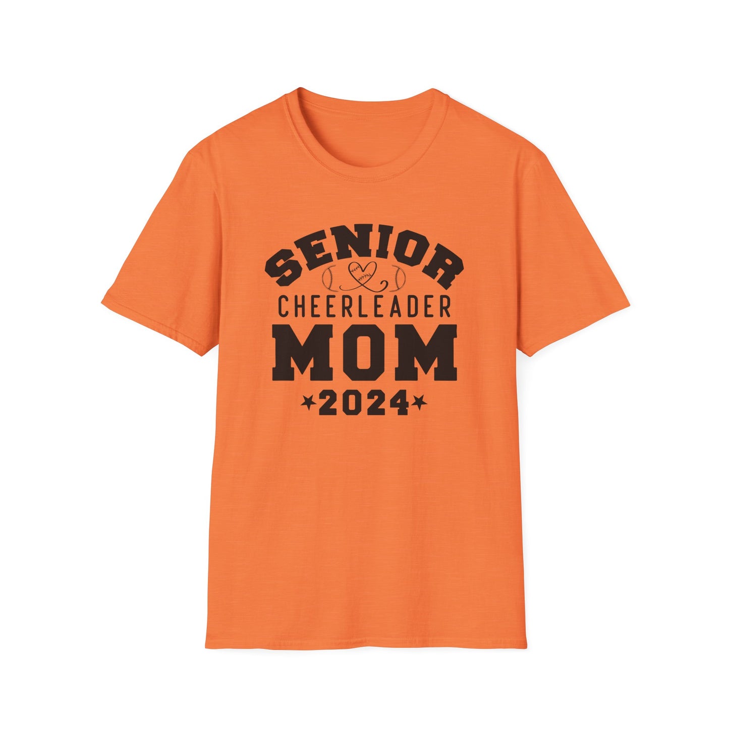 Senior Cheerleader Mom | Unisex Softstyle T-Shirt