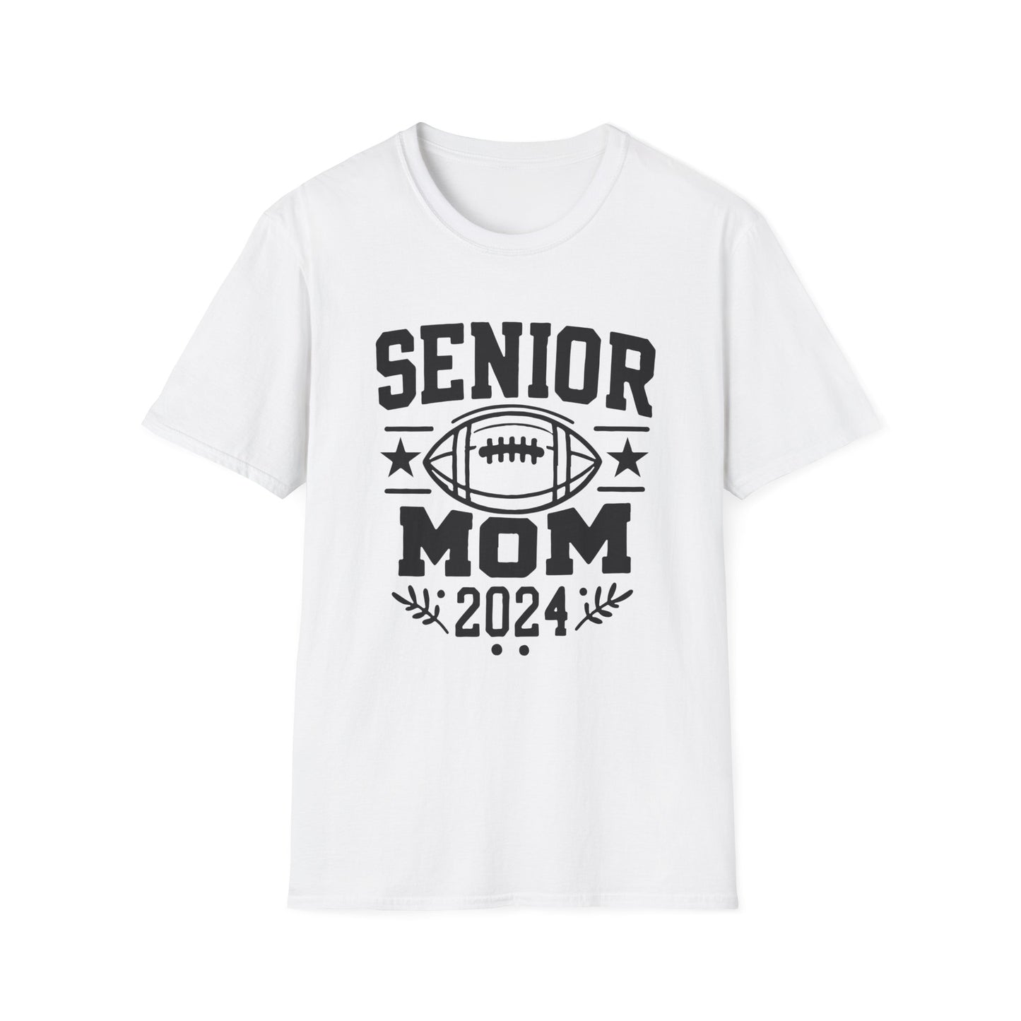 Senior Football Mom | Unisex Softstyle T-Shirt