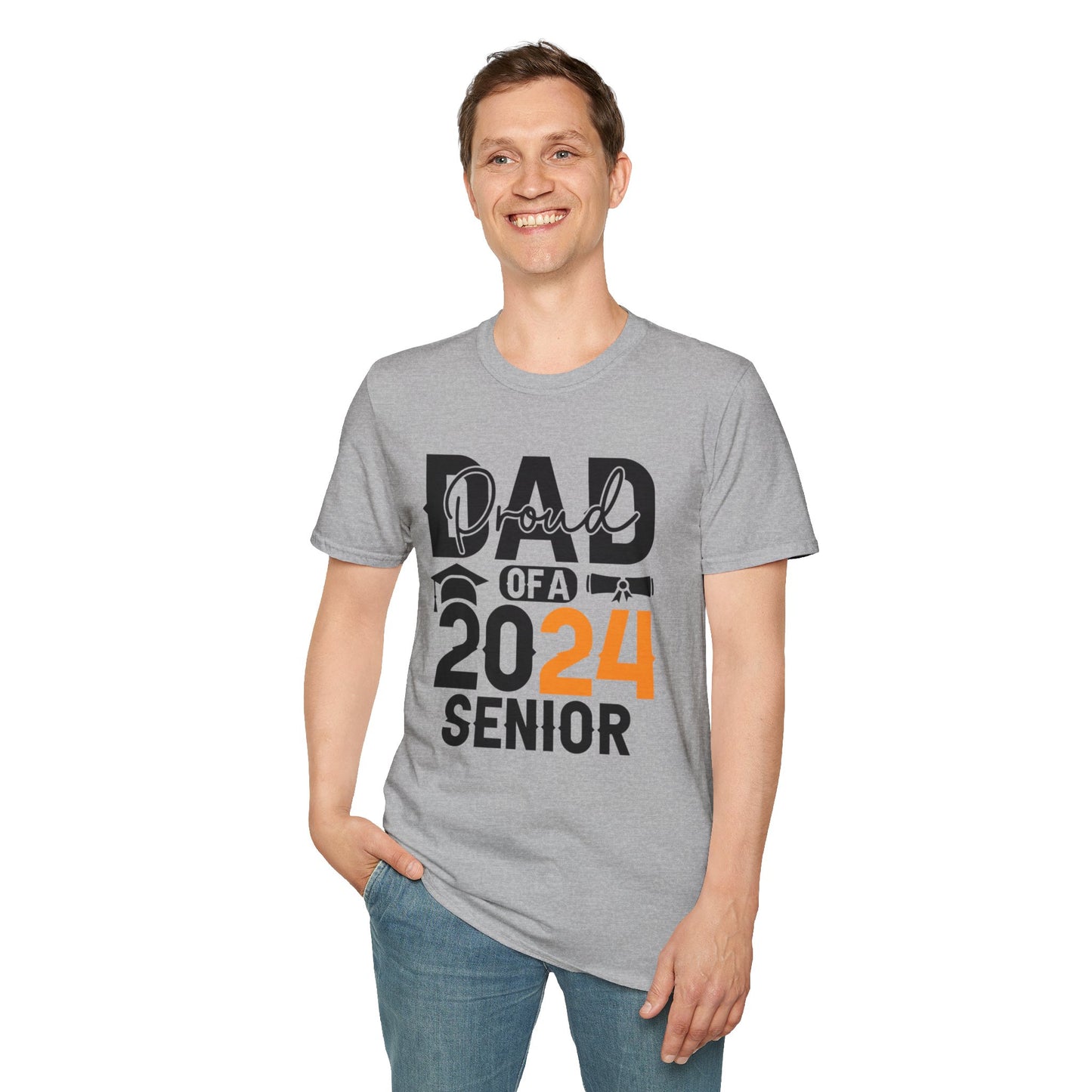 Proud Dad 2024 | Unisex Softstyle T-Shirt