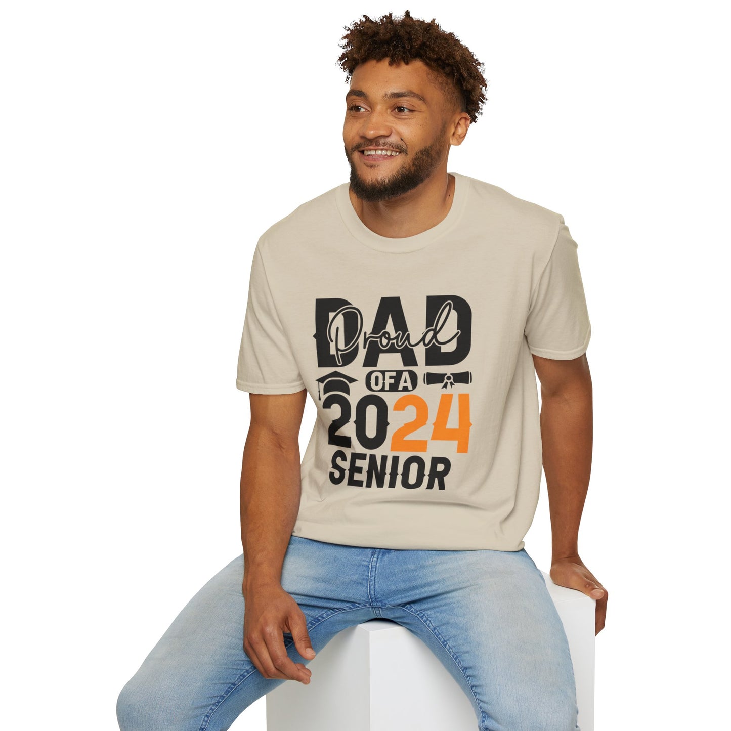 Proud Dad 2024 | Unisex Softstyle T-Shirt