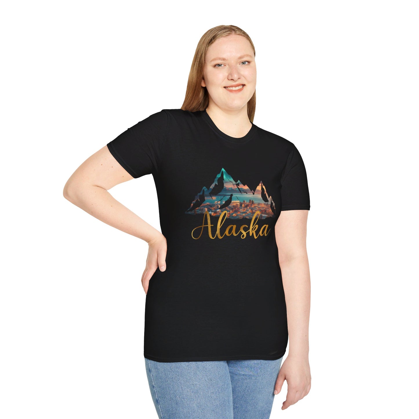 Alaska Light | Unisex Softstyle T-Shirt