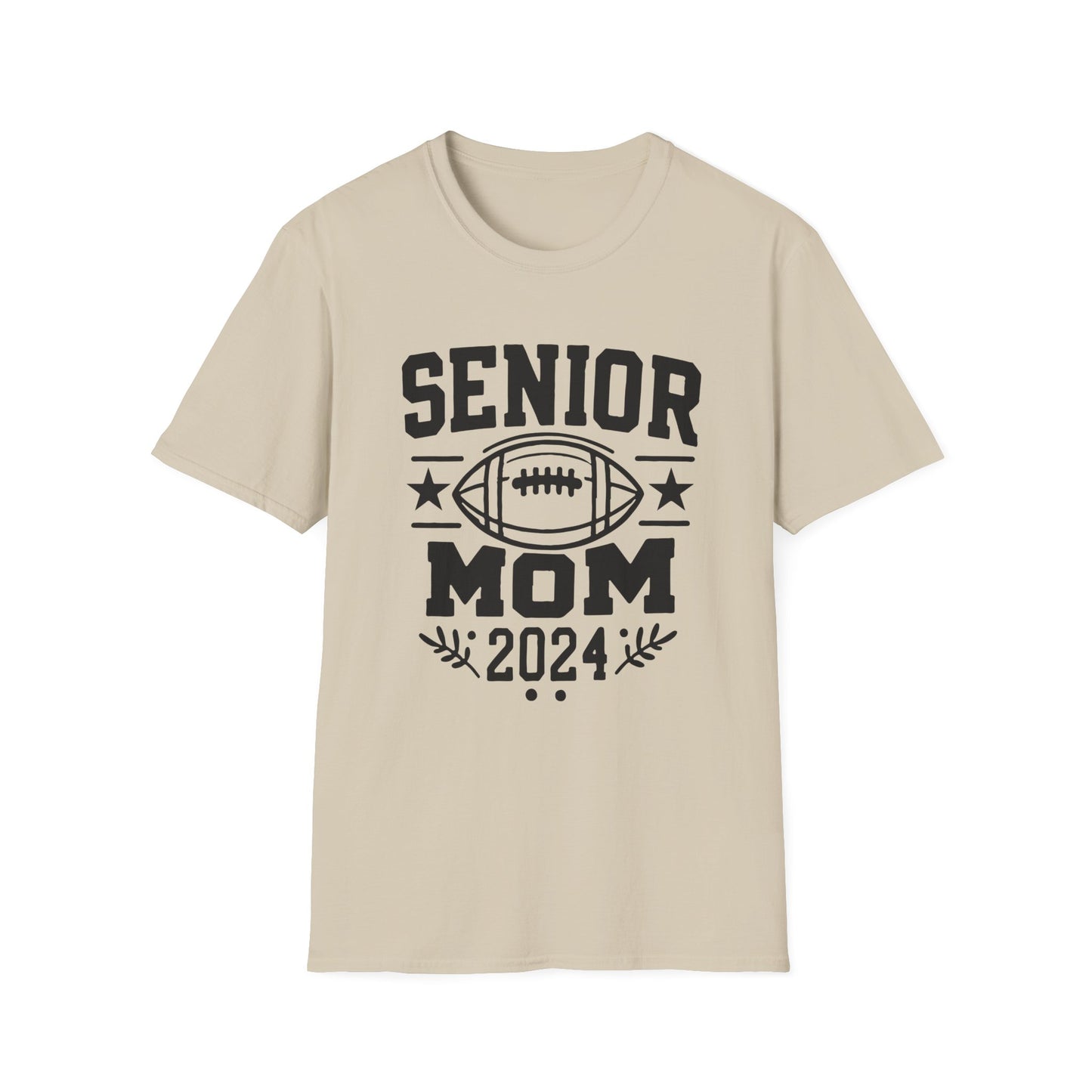 Senior Football Mom | Unisex Softstyle T-Shirt