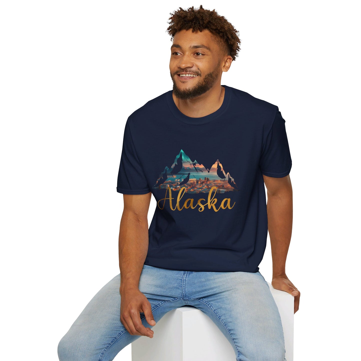 Alaska Light | Unisex Softstyle T-Shirt