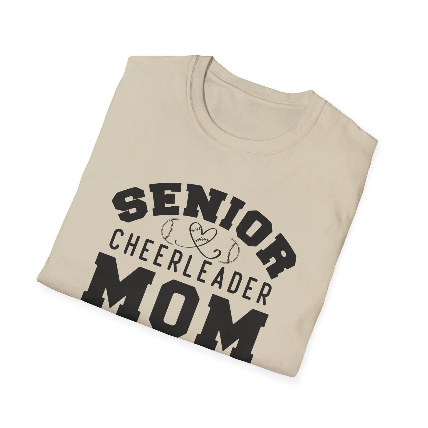 Senior Cheerleader Mom | Unisex Softstyle T-Shirt