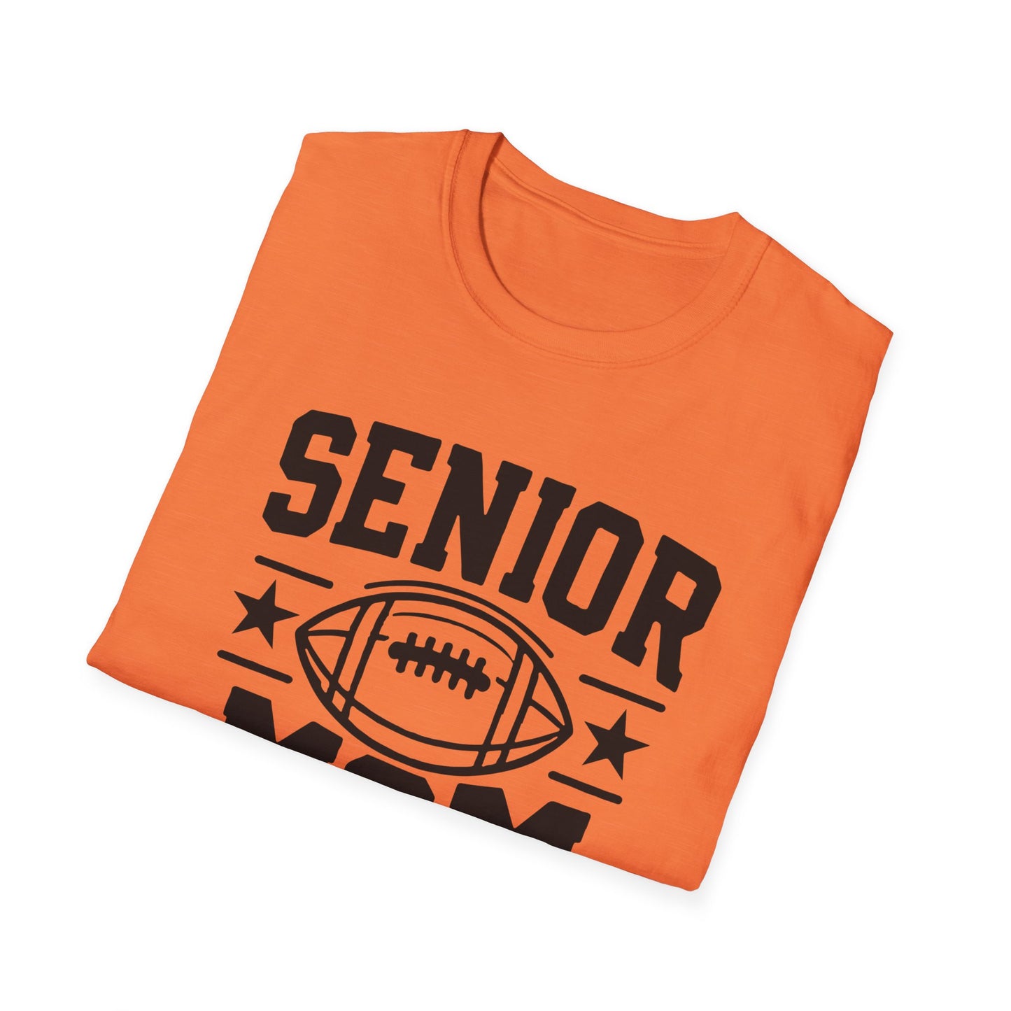 Senior Football Mom | Unisex Softstyle T-Shirt