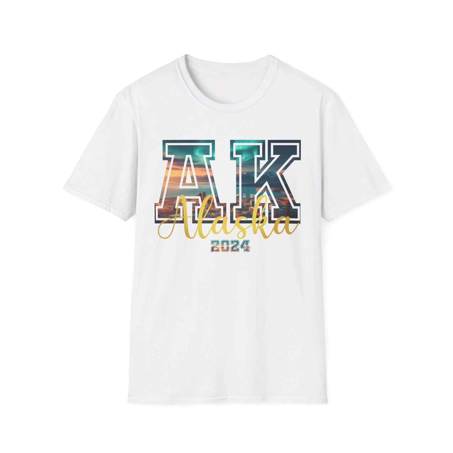 Alaska AK 2024 | Unisex Softstyle T-Shirt