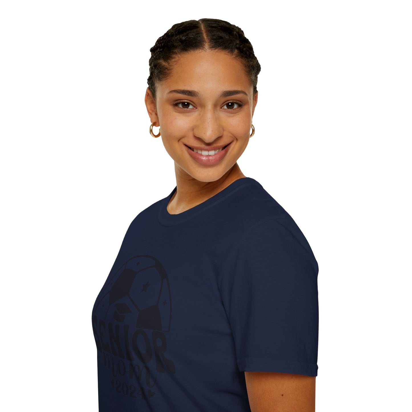 Senior Soccer Mom | Unisex Softstyle T-Shirt