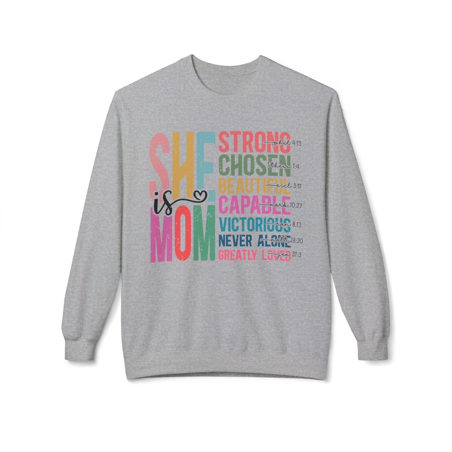 She is MOM | Crewneck Sweatshirt