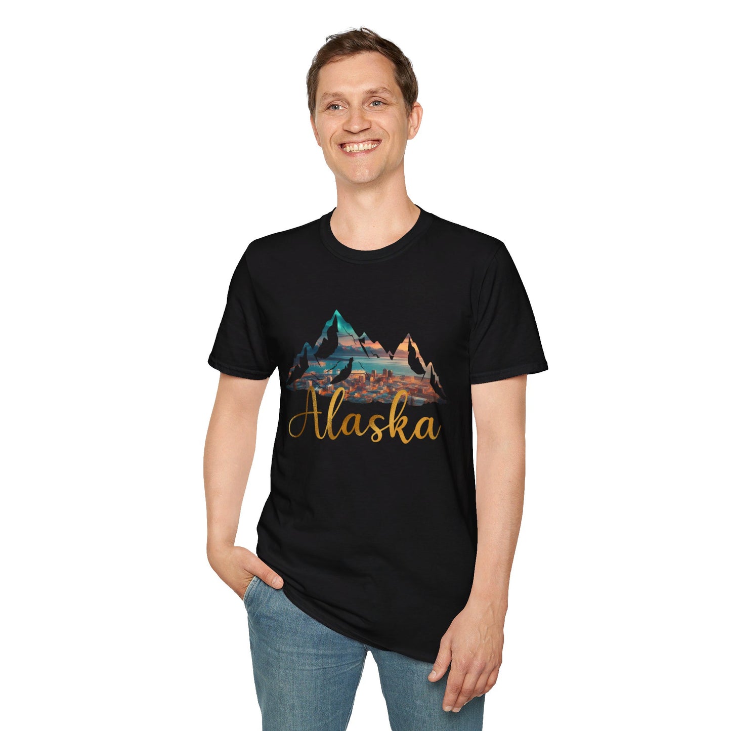 Alaska Light | Unisex Softstyle T-Shirt