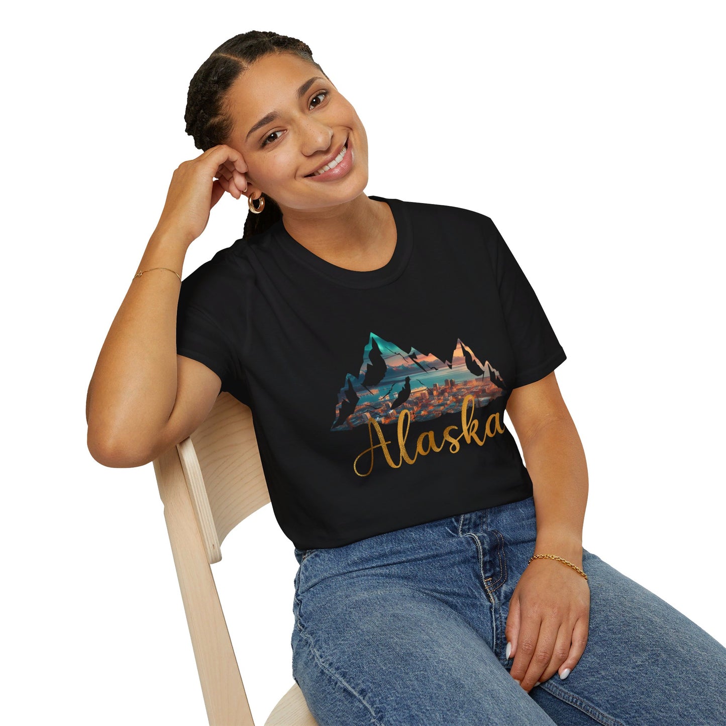 Alaska Light | Unisex Softstyle T-Shirt