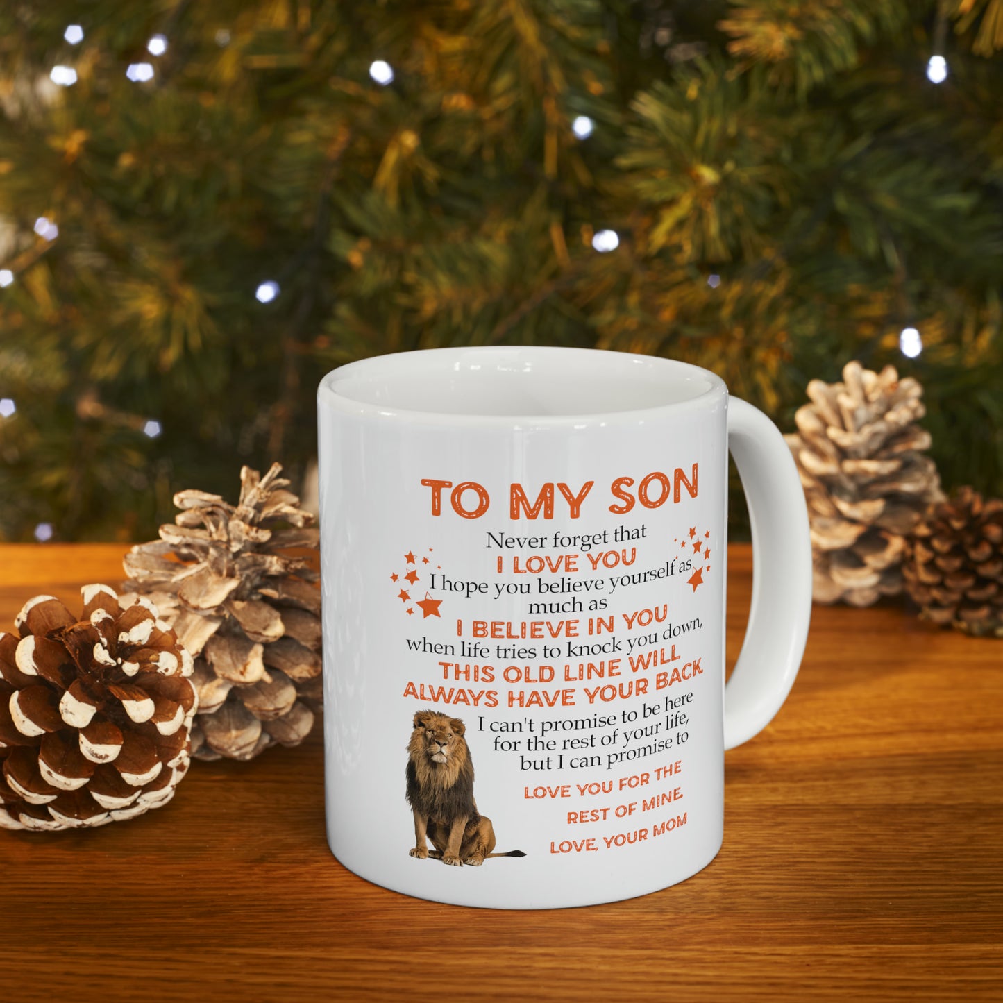 To My Son | Ceramic Mug, 11oz