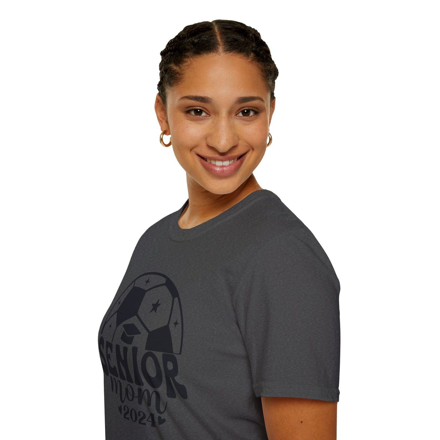 Senior Soccer Mom | Unisex Softstyle T-Shirt