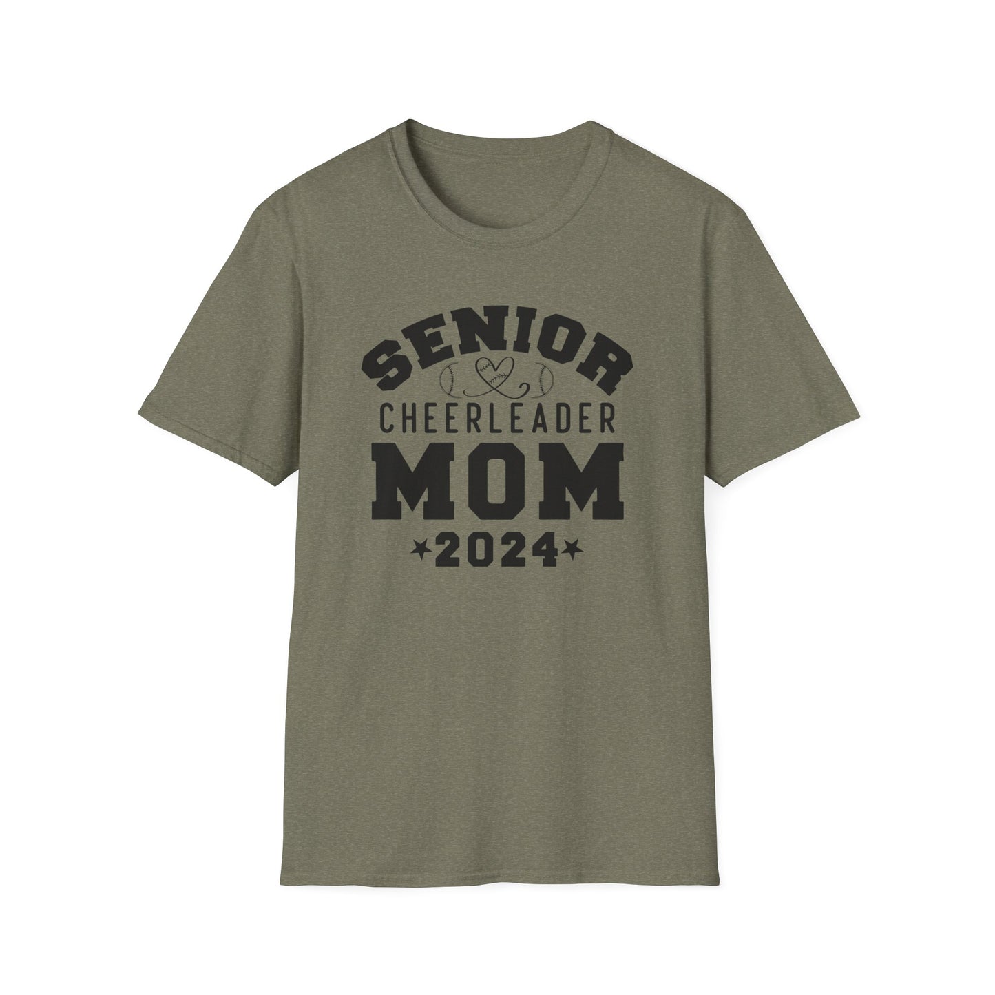 Senior Cheerleader Mom | Unisex Softstyle T-Shirt