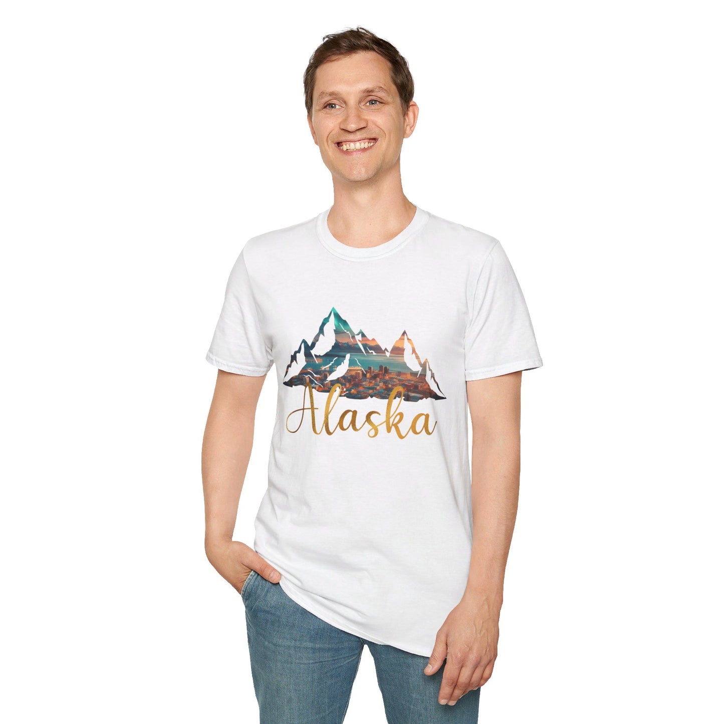 Alaska Light | Unisex Softstyle T-Shirt