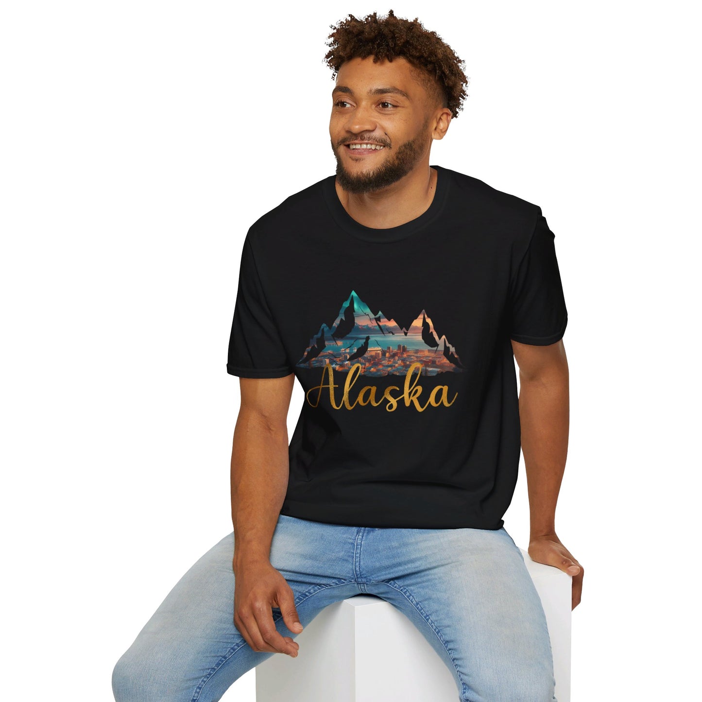 Alaska Light | Unisex Softstyle T-Shirt