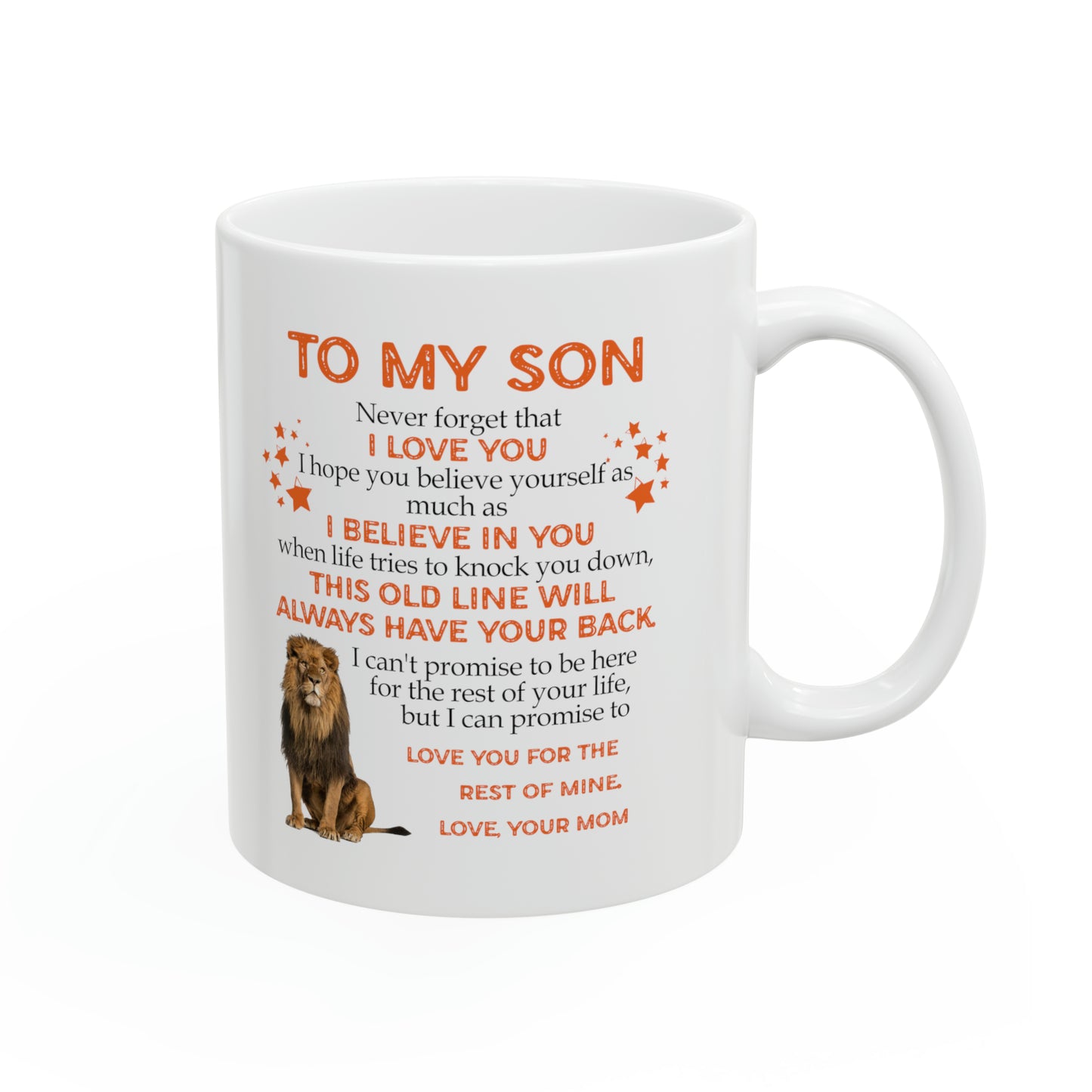 To My Son | Ceramic Mug, 11oz