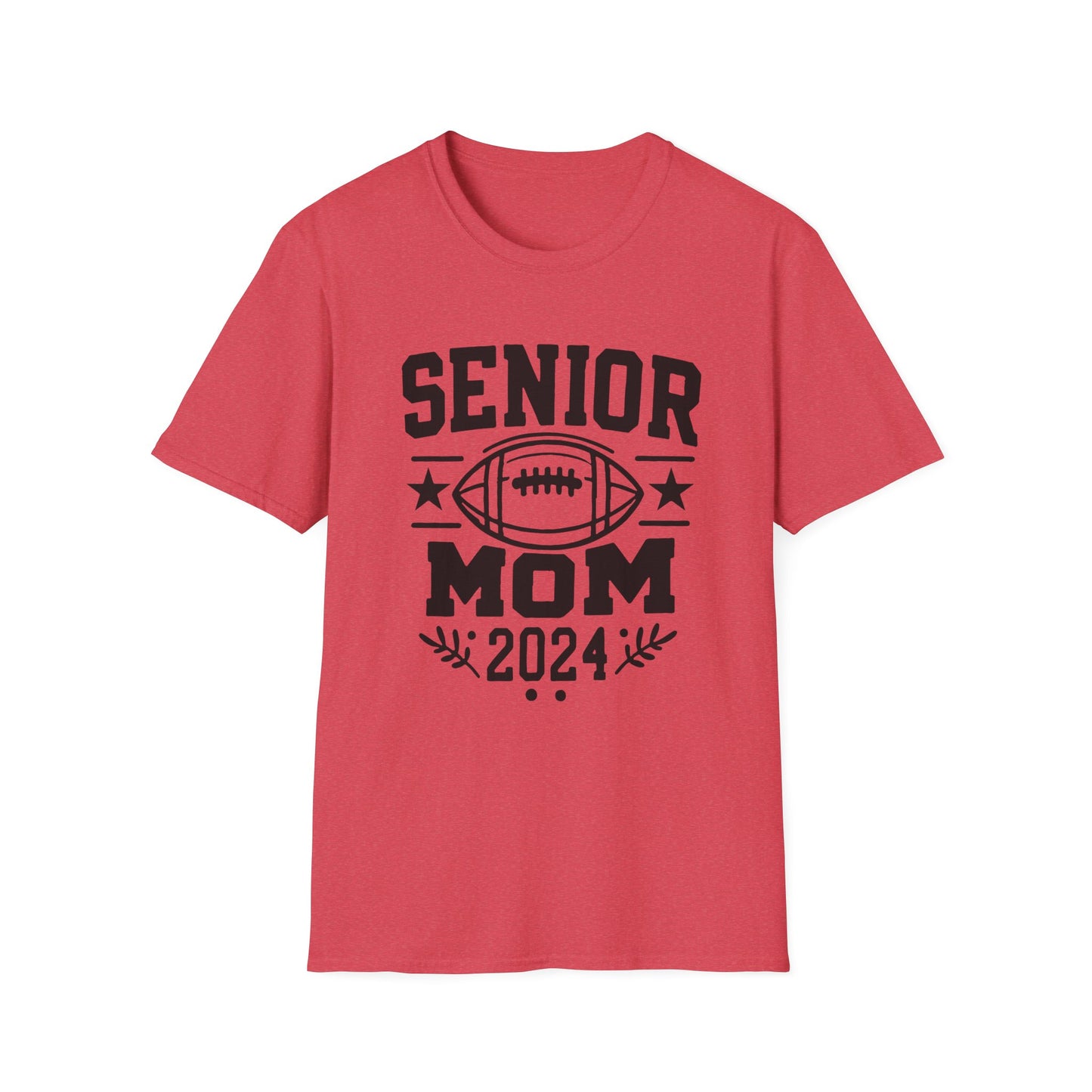 Senior Football Mom | Unisex Softstyle T-Shirt