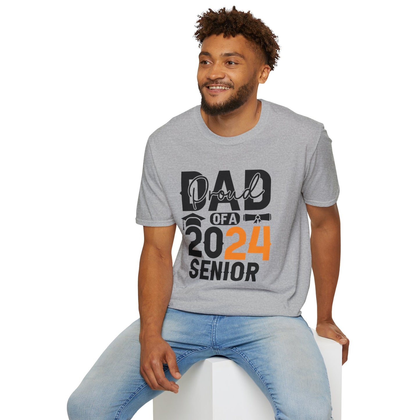 Proud Dad 2024 | Unisex Softstyle T-Shirt