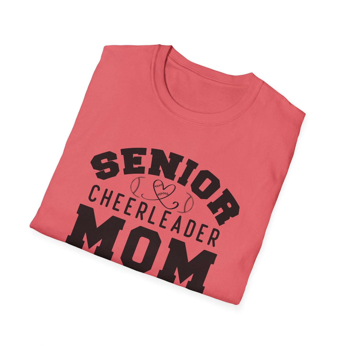 Senior Cheerleader Mom | Unisex Softstyle T-Shirt