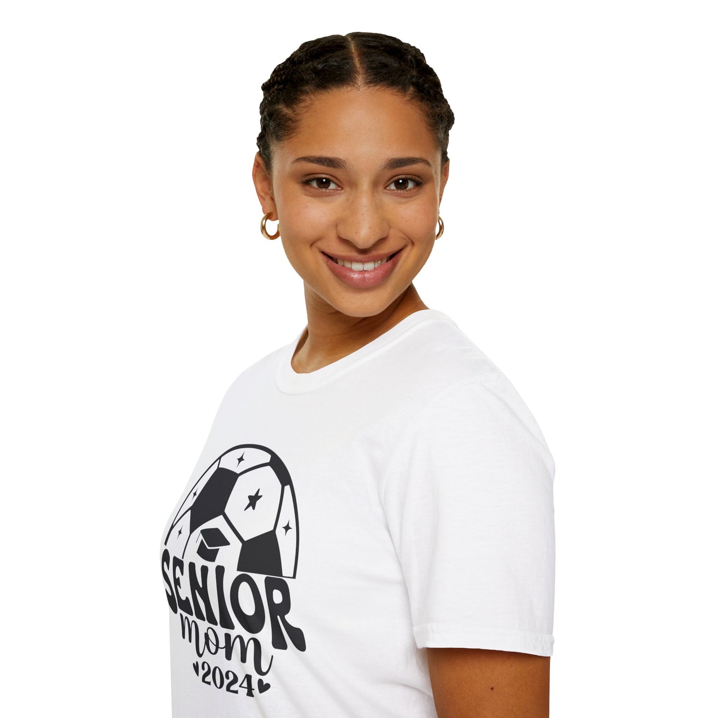 Senior Soccer Mom | Unisex Softstyle T-Shirt