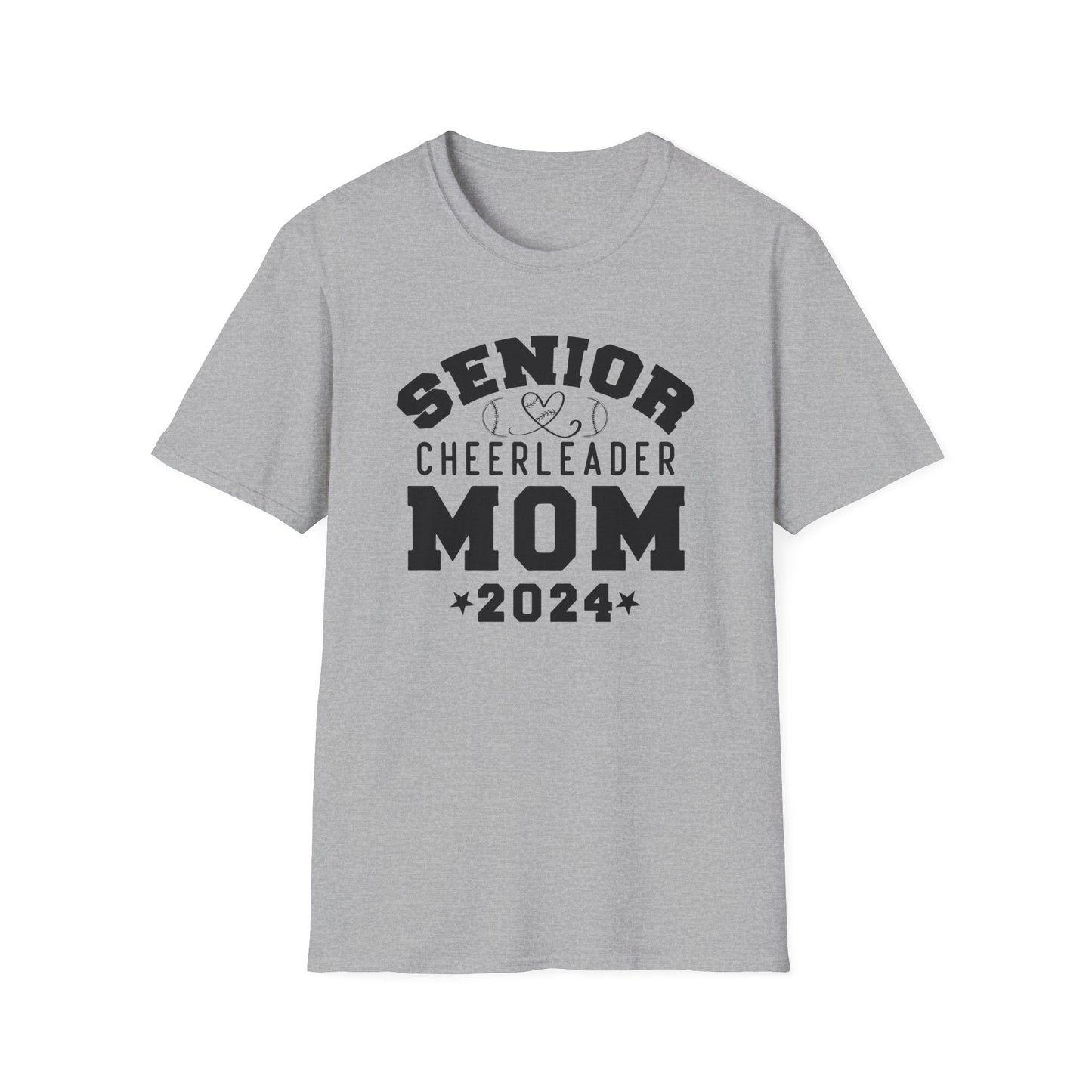 Senior Cheerleader Mom | Unisex Softstyle T-Shirt