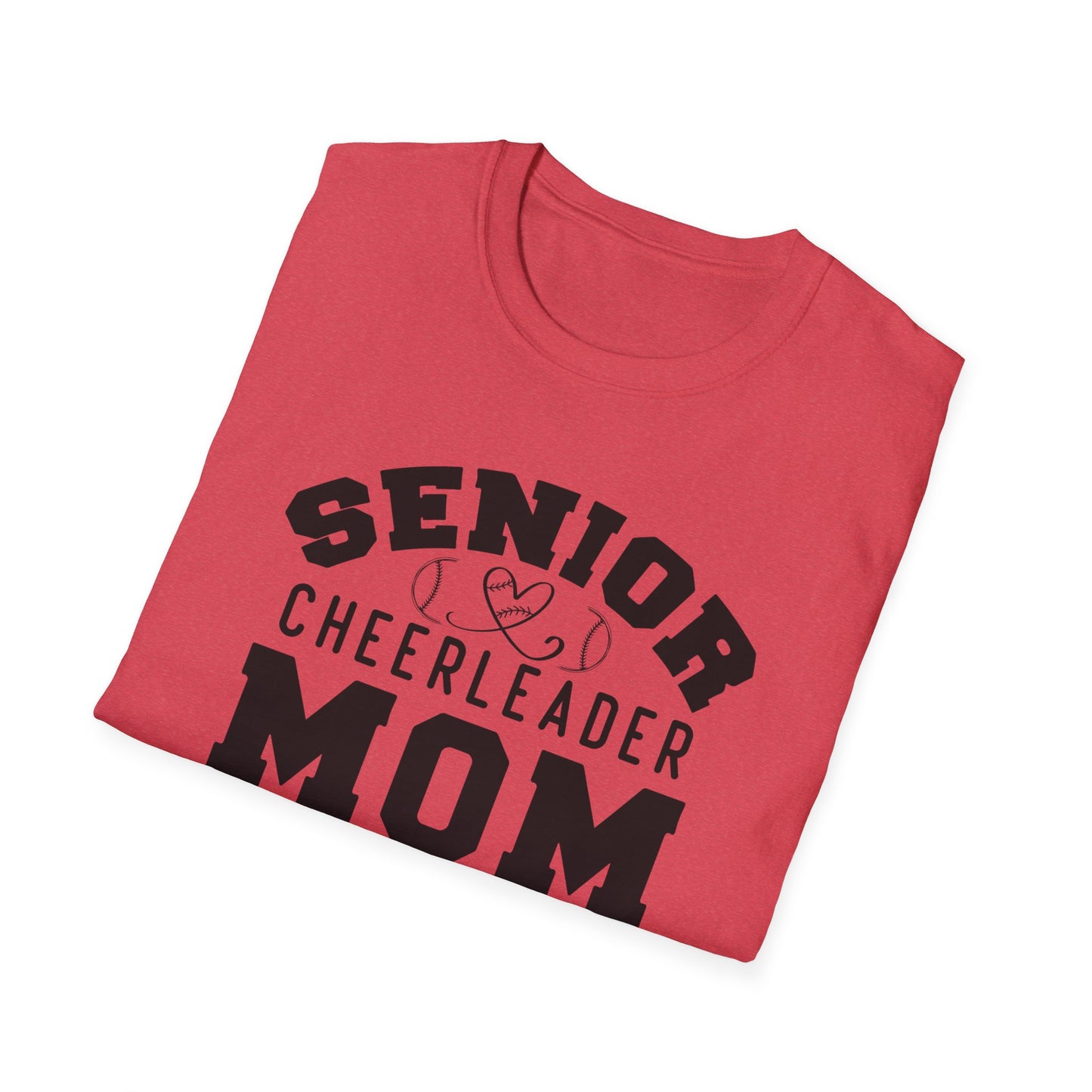 Senior Cheerleader Mom | Unisex Softstyle T-Shirt