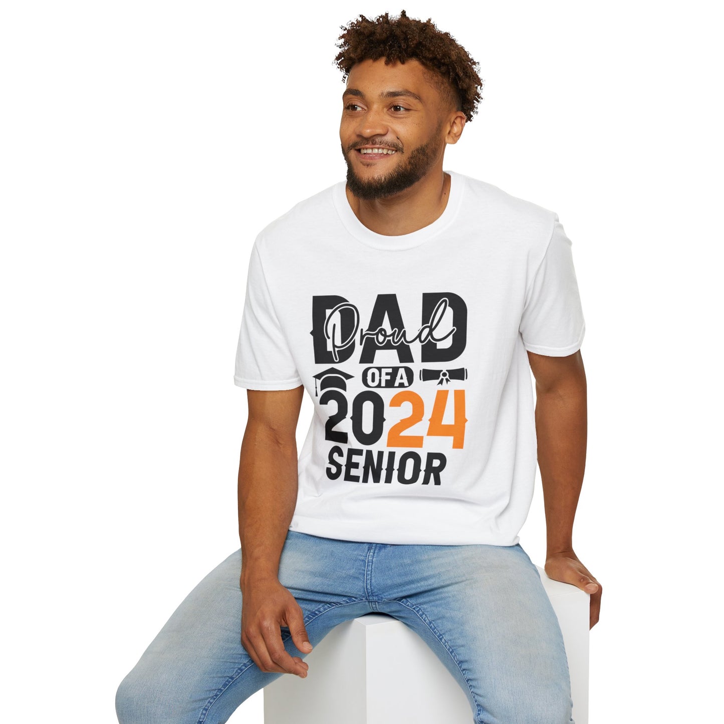 Proud Dad 2024 | Unisex Softstyle T-Shirt