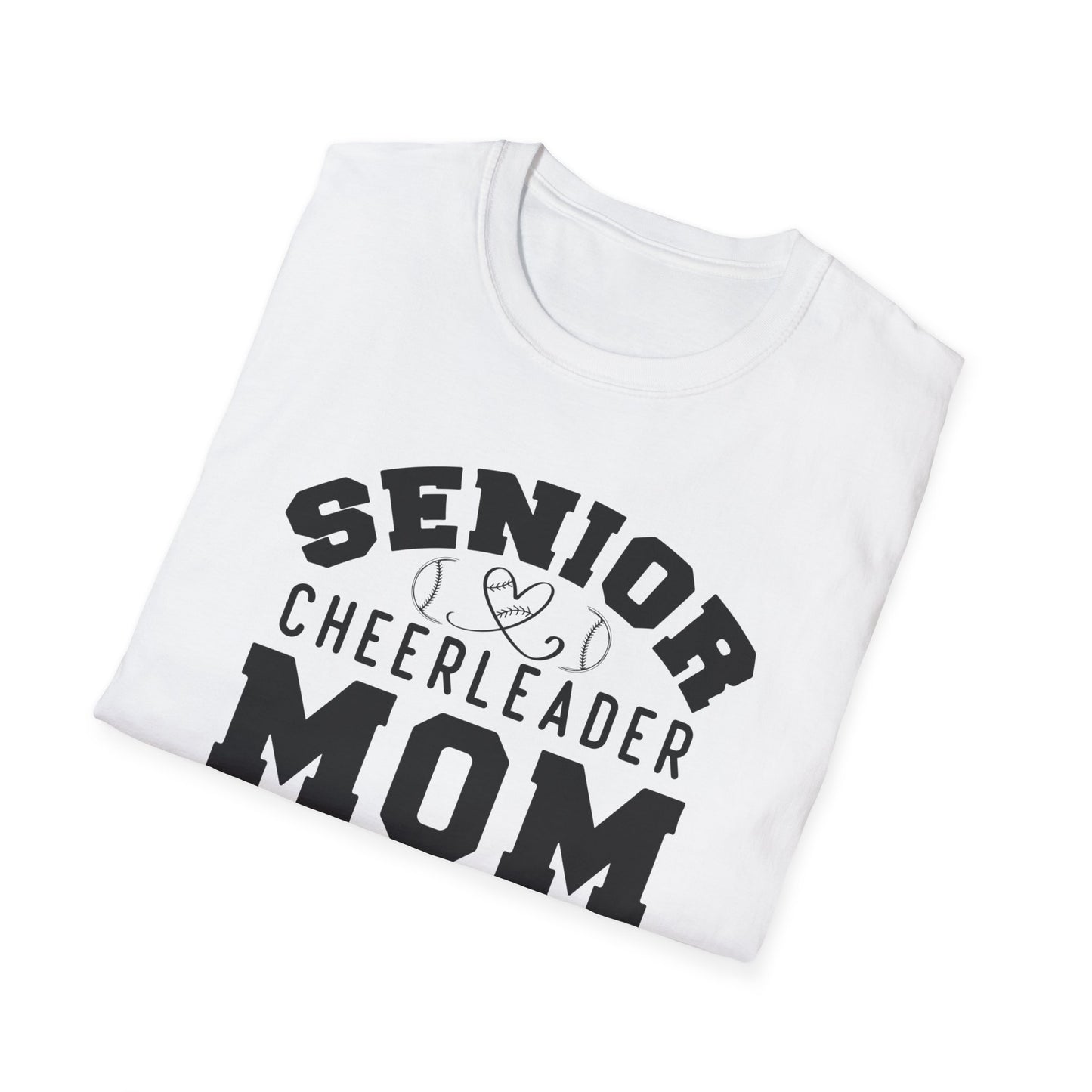 Senior Cheerleader Mom | Unisex Softstyle T-Shirt