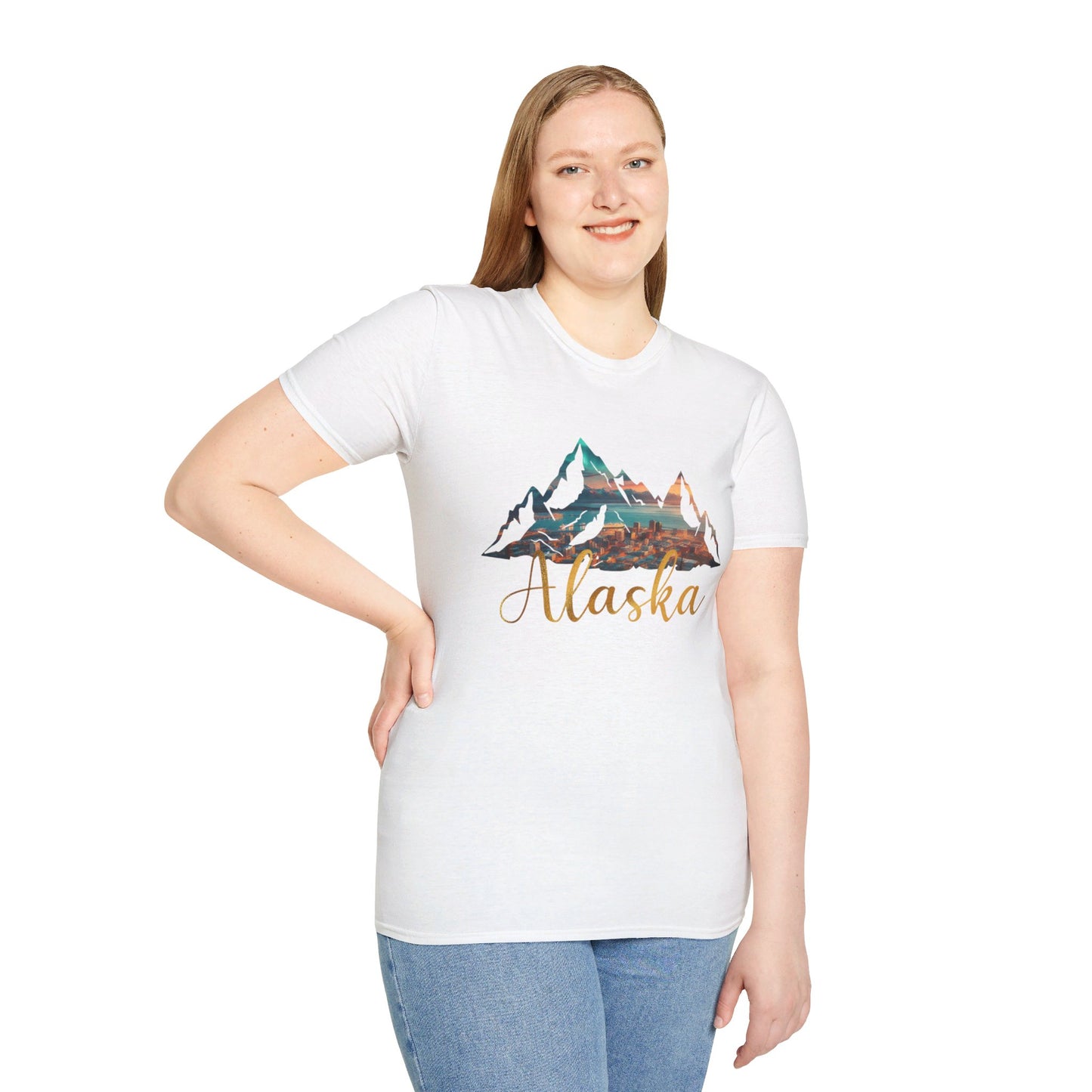 Alaska Light | Unisex Softstyle T-Shirt