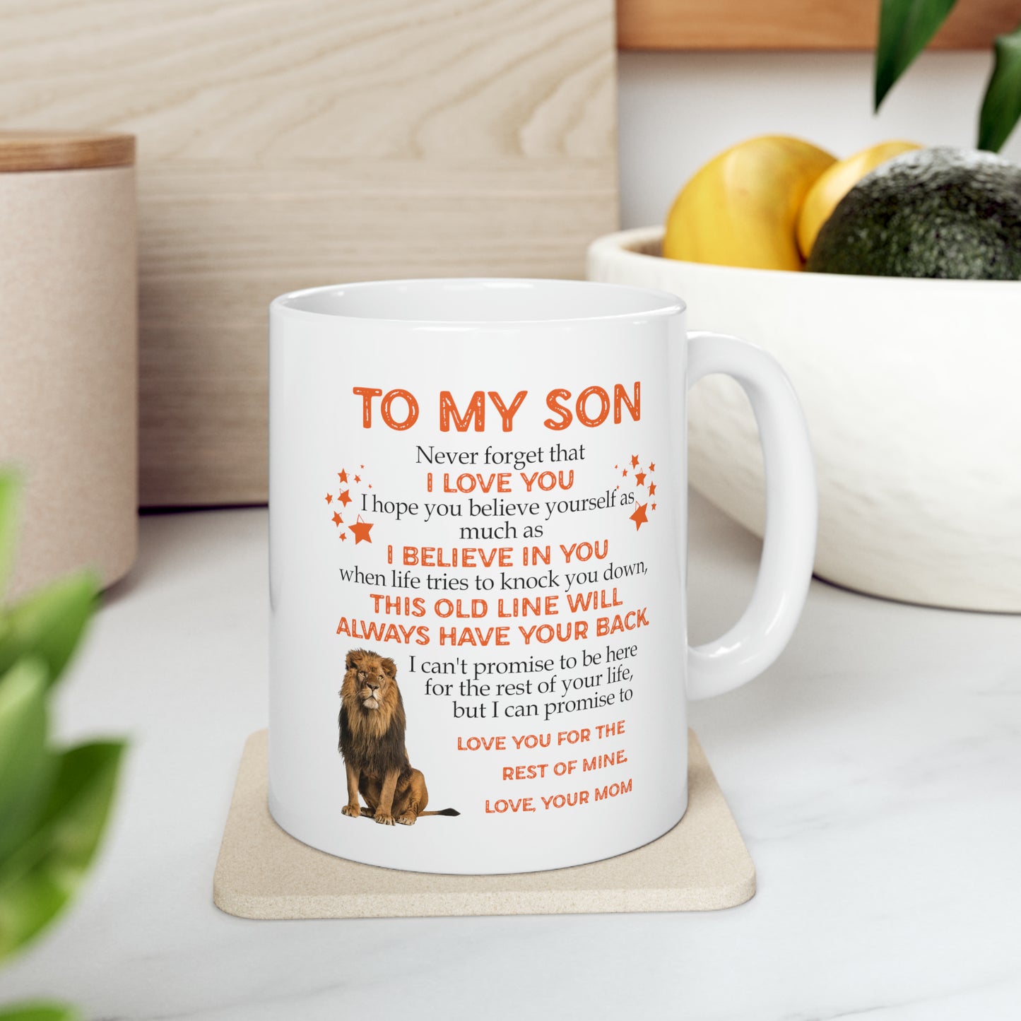 To My Son | Ceramic Mug, 11oz