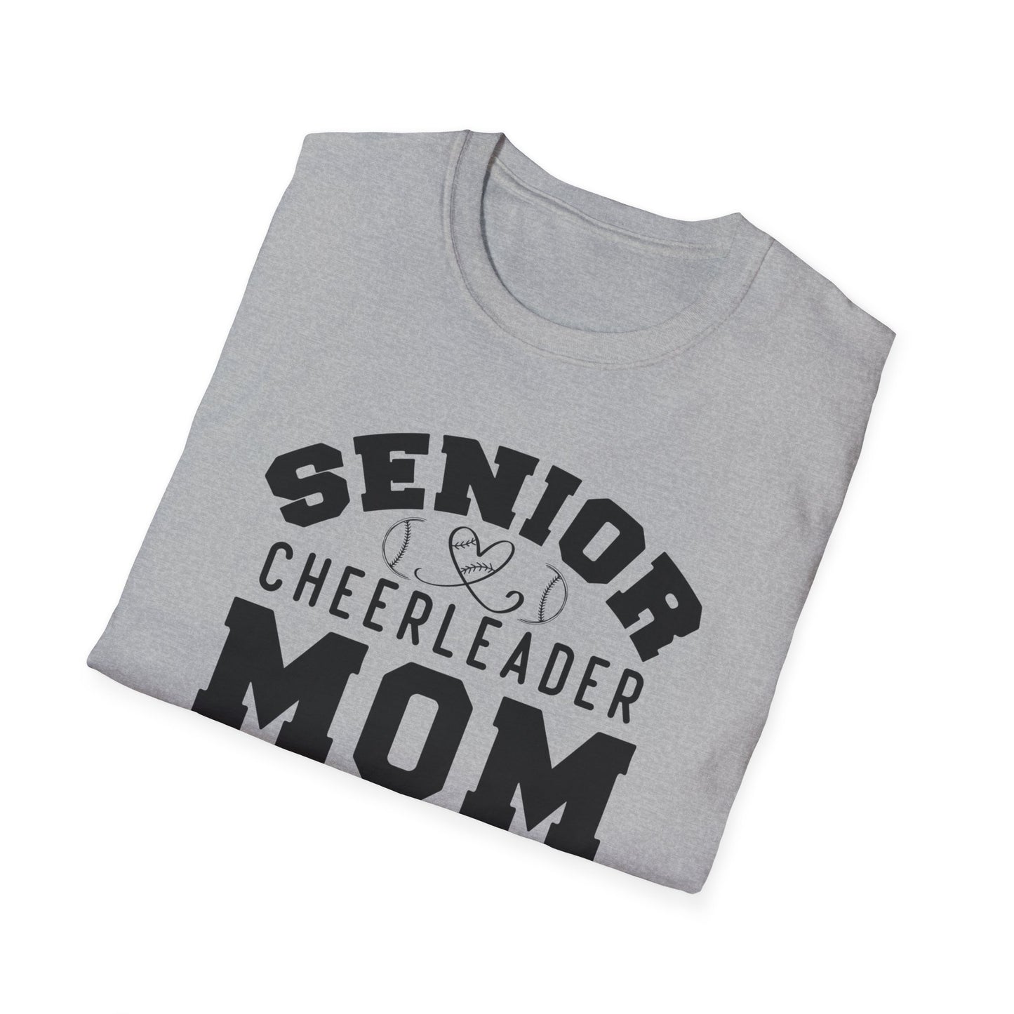 Senior Cheerleader Mom | Unisex Softstyle T-Shirt