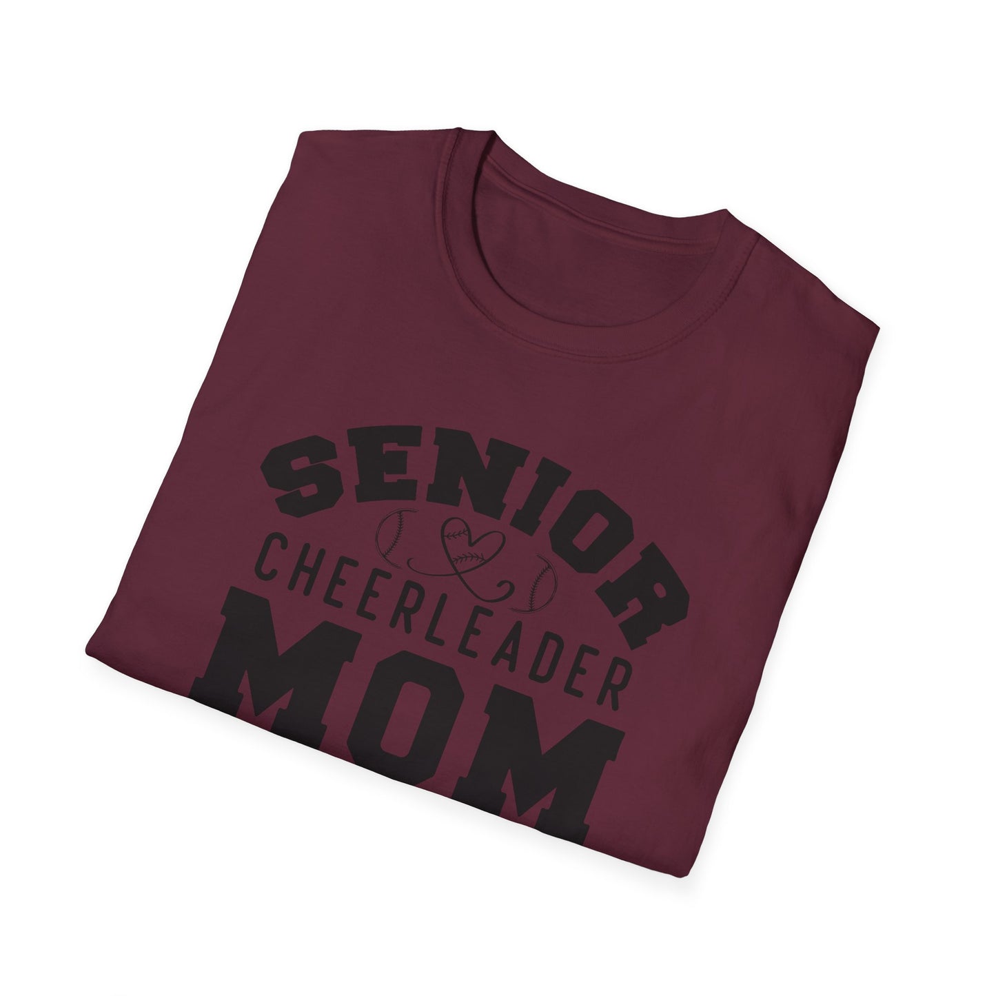 Senior Cheerleader Mom | Unisex Softstyle T-Shirt