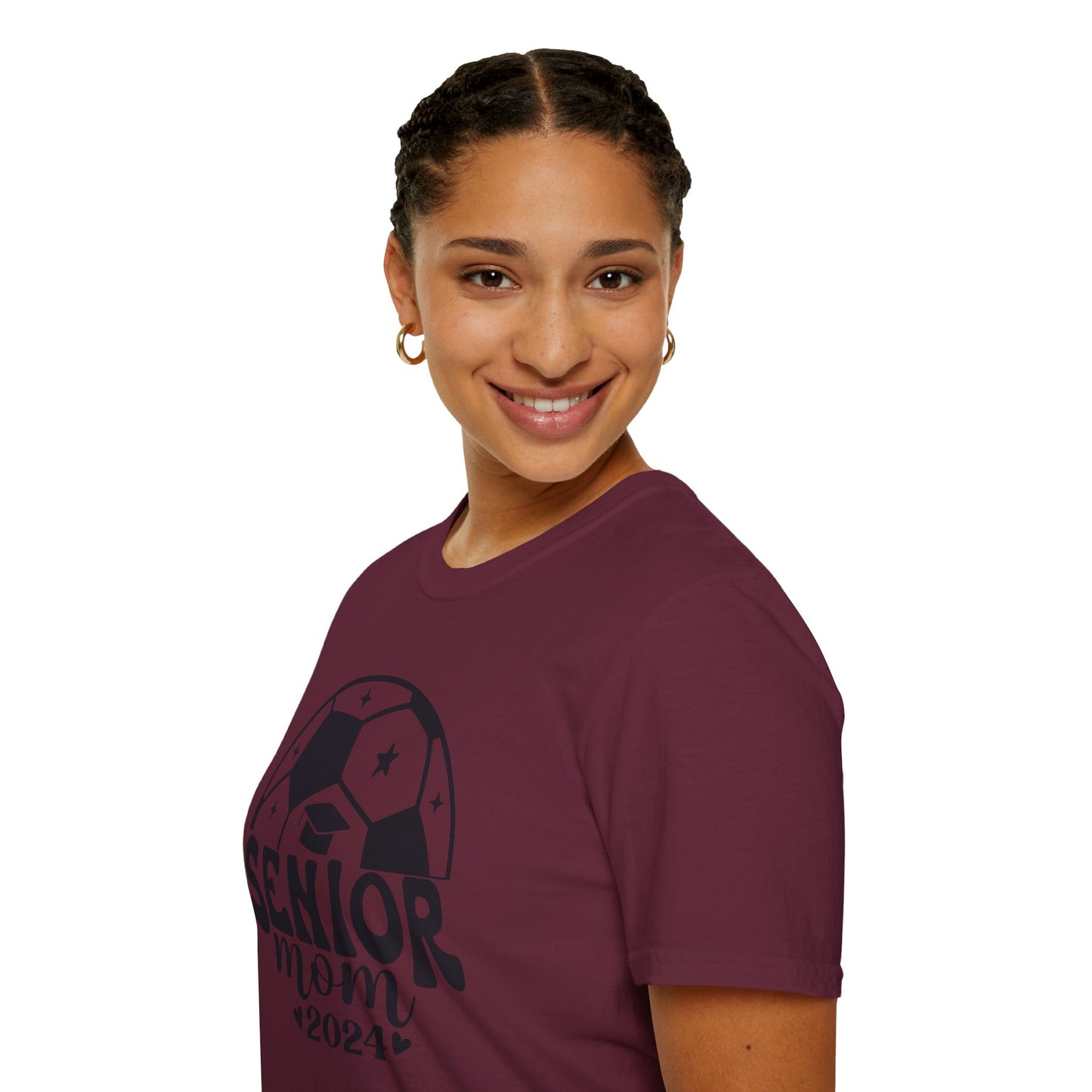 Senior Soccer Mom | Unisex Softstyle T-Shirt