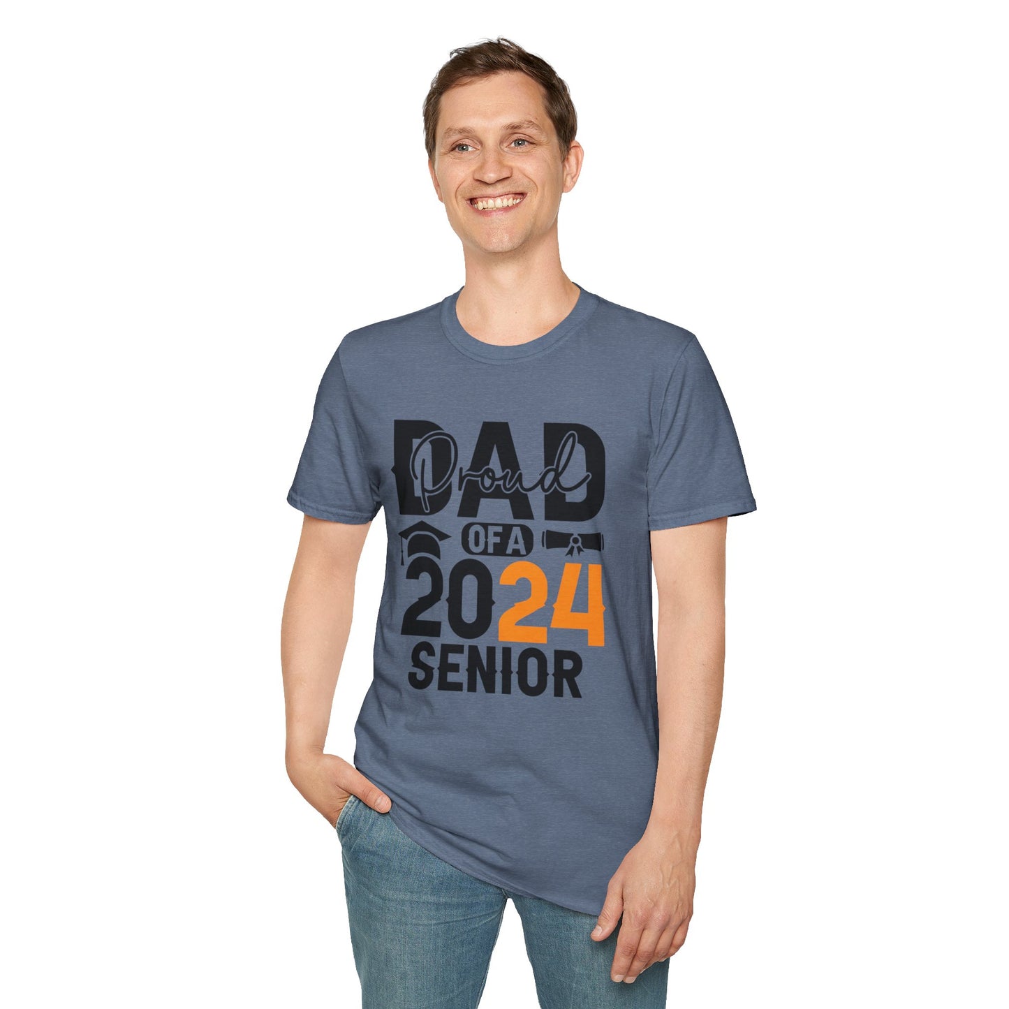 Proud Dad 2024 | Unisex Softstyle T-Shirt