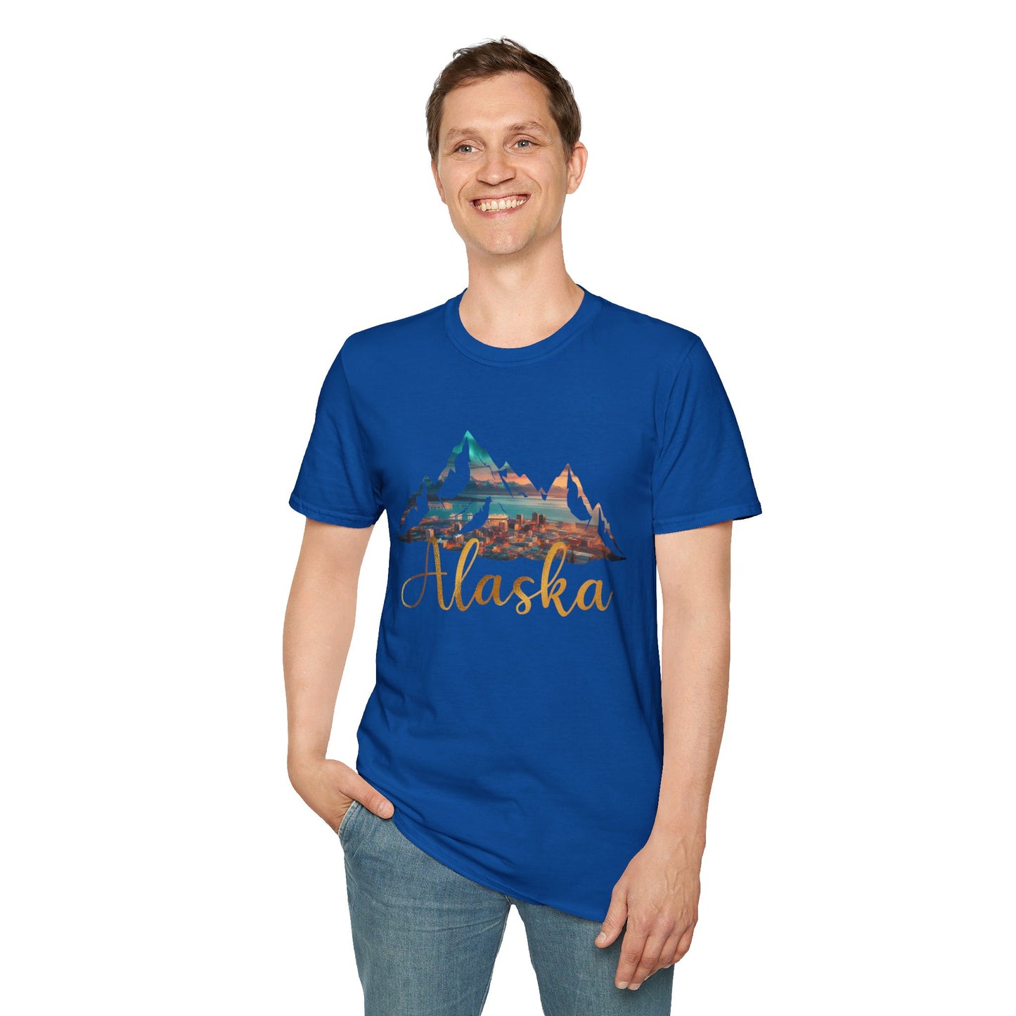 Alaska Light | Unisex Softstyle T-Shirt