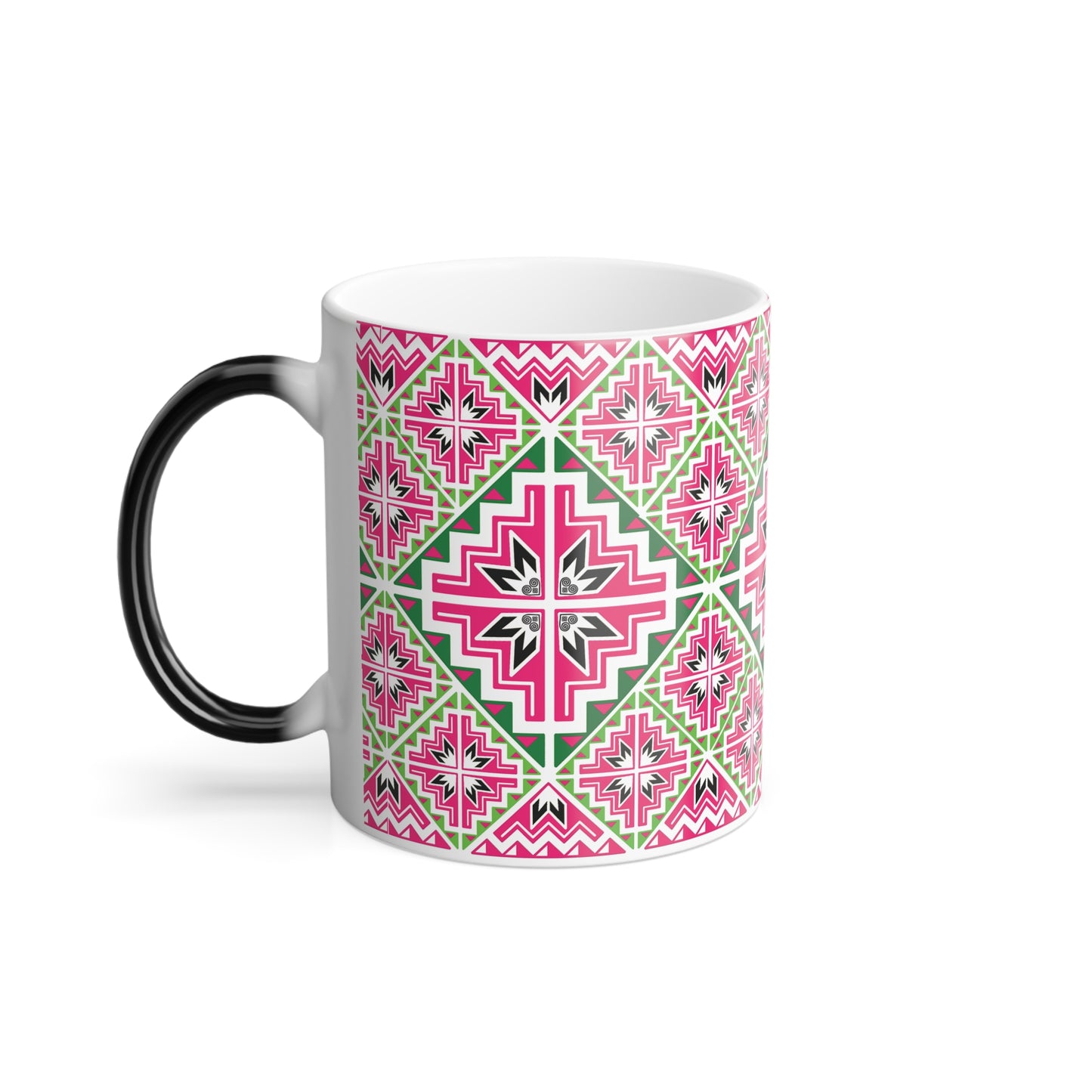 Hmong Tribal Color Morphing Mug, 11oz