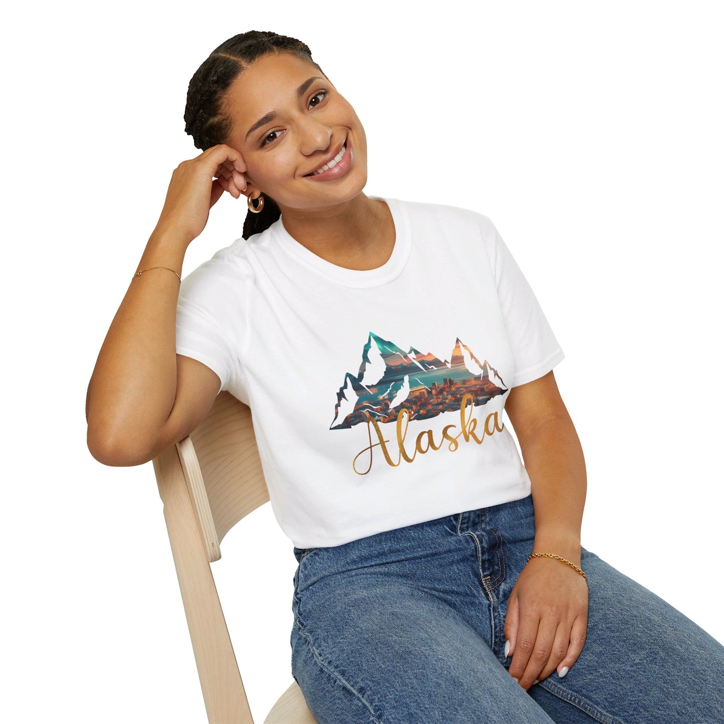 Alaska Light | Unisex Softstyle T-Shirt