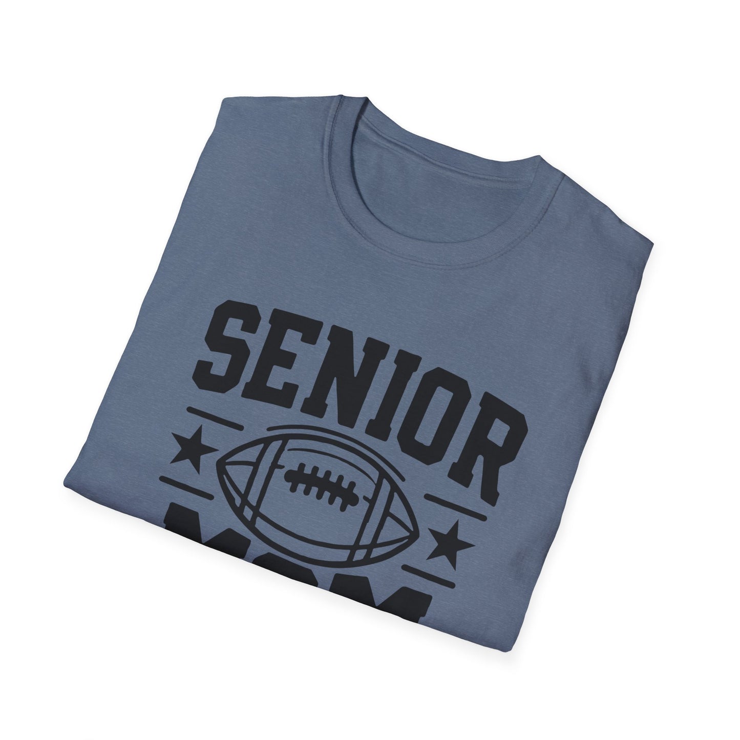 Senior Football Mom | Unisex Softstyle T-Shirt