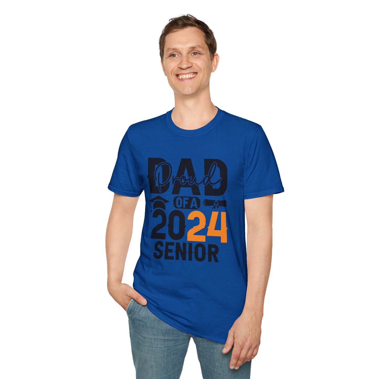 Proud Dad 2024 | Unisex Softstyle T-Shirt