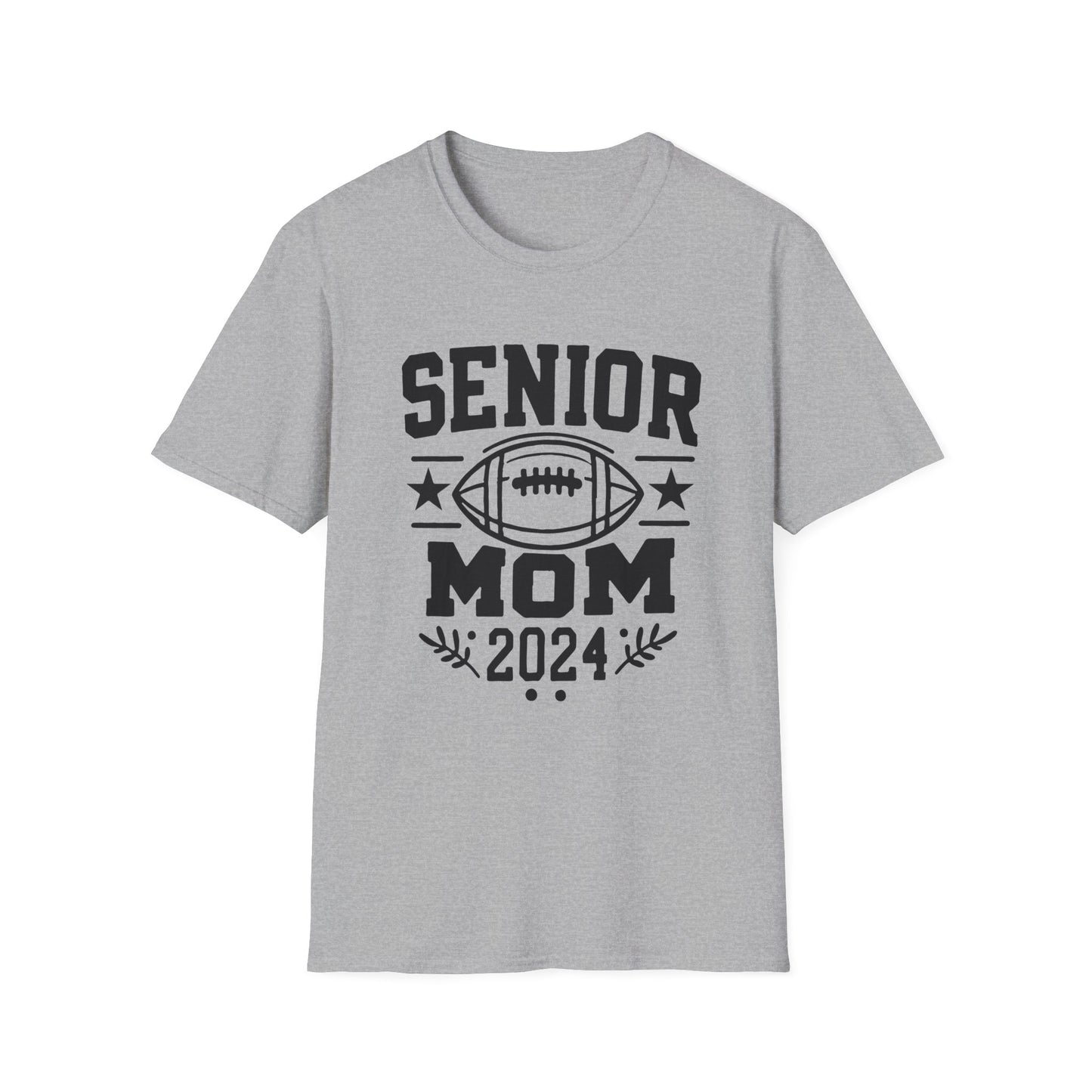 Senior Football Mom | Unisex Softstyle T-Shirt